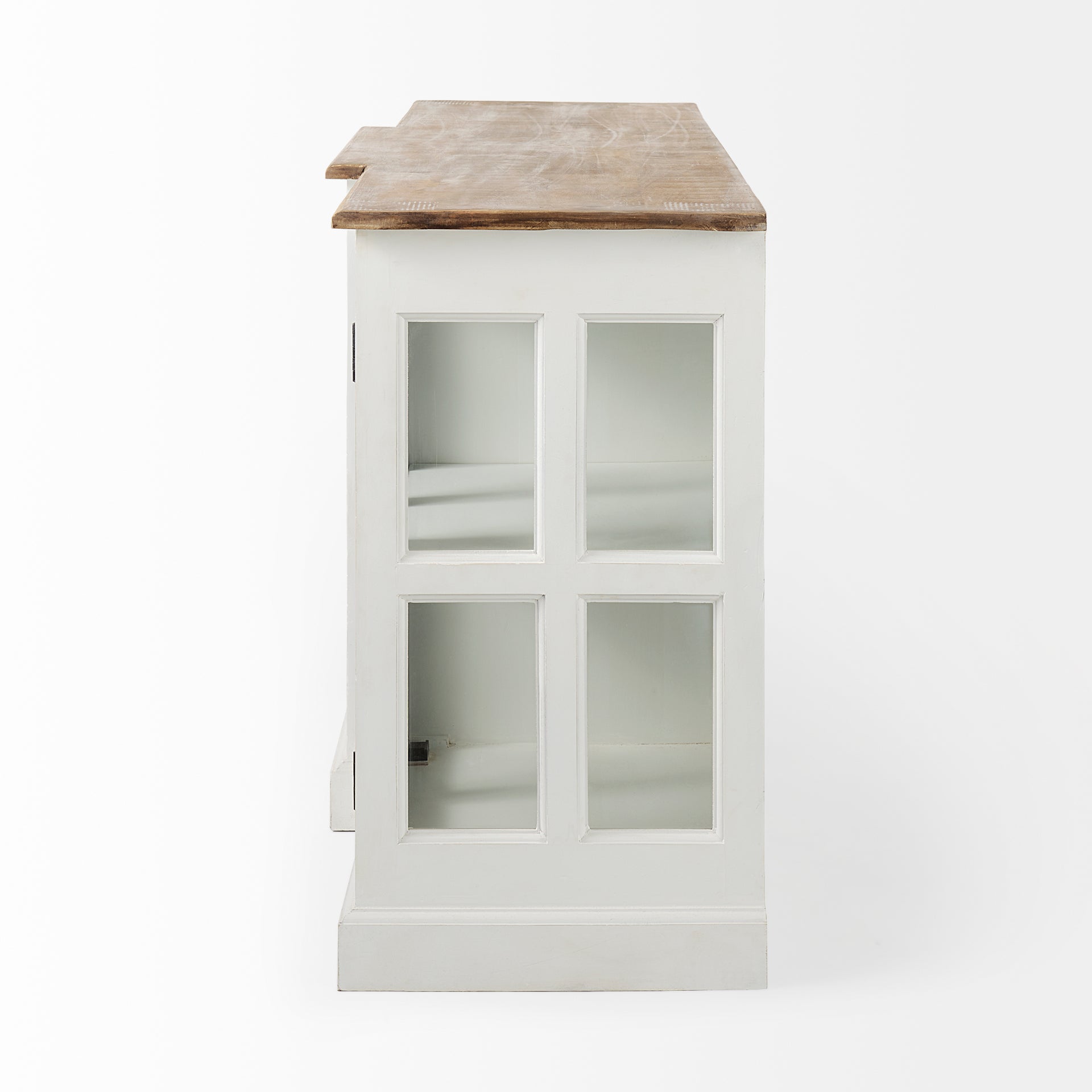 Bourchier White with Black Solid Wood Frame Brown Top 4-Drawer 2-Glass Cabinet Buffet Credenzas & Sideboards Mercana , Black Friday Sale Mercana Furniture Sale, Old Bones Co, Mid Century Furniture Sale, Four Hands Furniture, Black Friday Sale Bourchier White with Black Solid Wood Frame Brown Top 4-Drawer 2-Glass Cabinet Buffet,Gus Sale, Perigold Bourchier White with Black Solid Wood Frame Brown Top 4-Drawer 2-Glass Cabinet Buffet Credenzas & Sideboards Black Friday Sale , Perigold Sale Bourchier White with