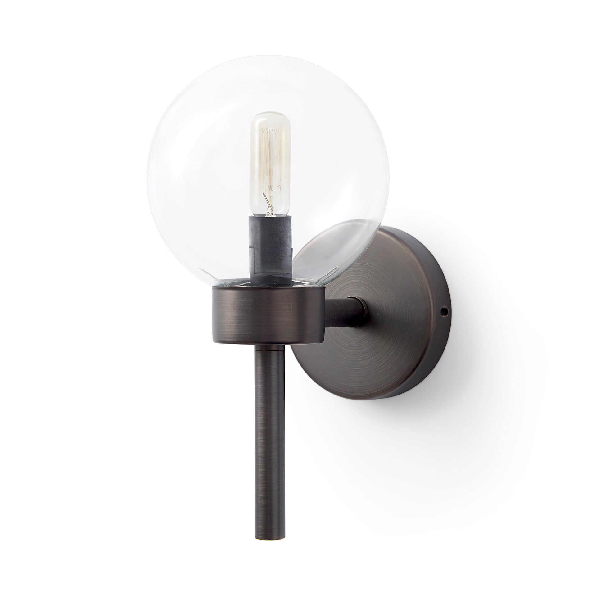 Boltern Glass Globe Wall Sconce