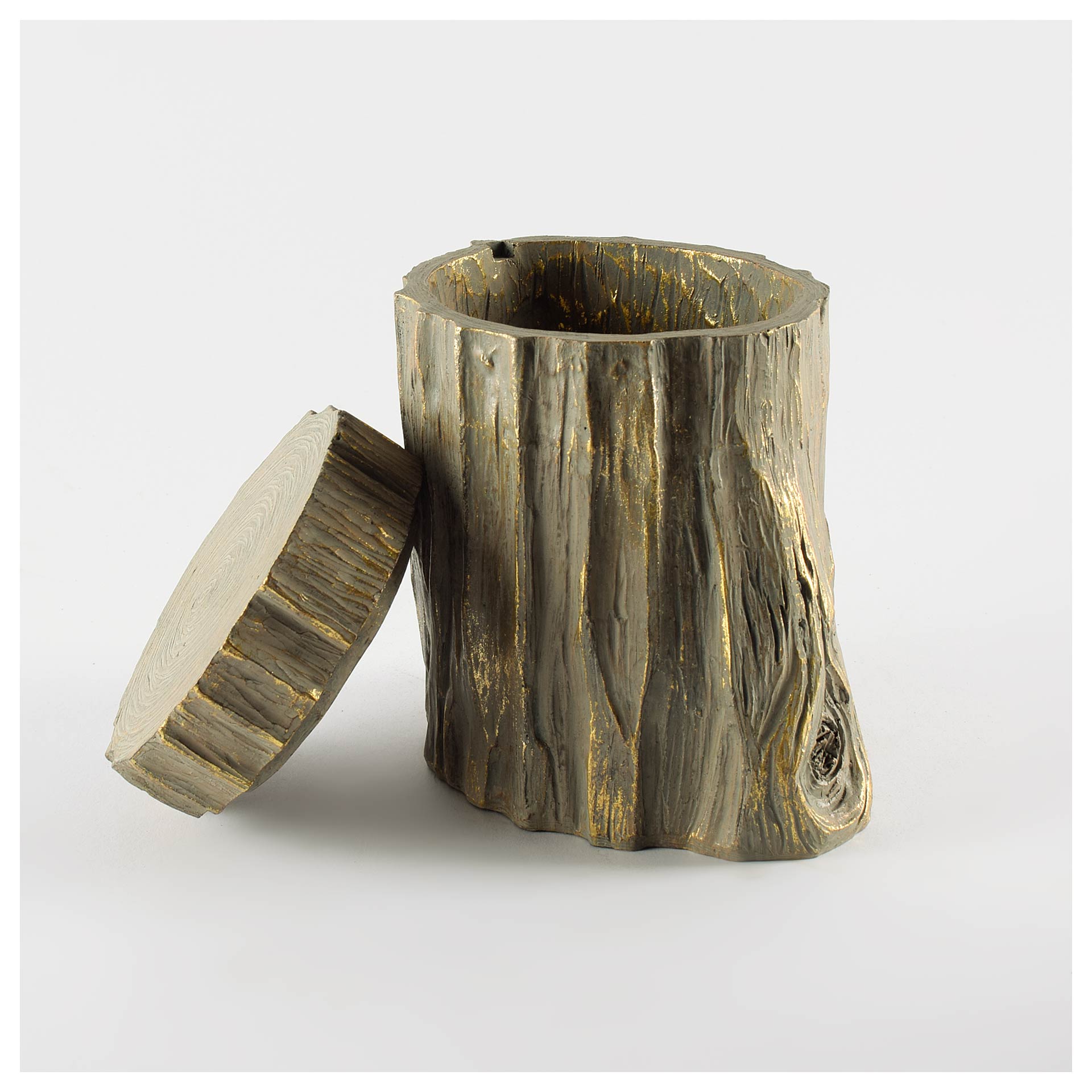 Willow I Small Brown Stump Storage Box