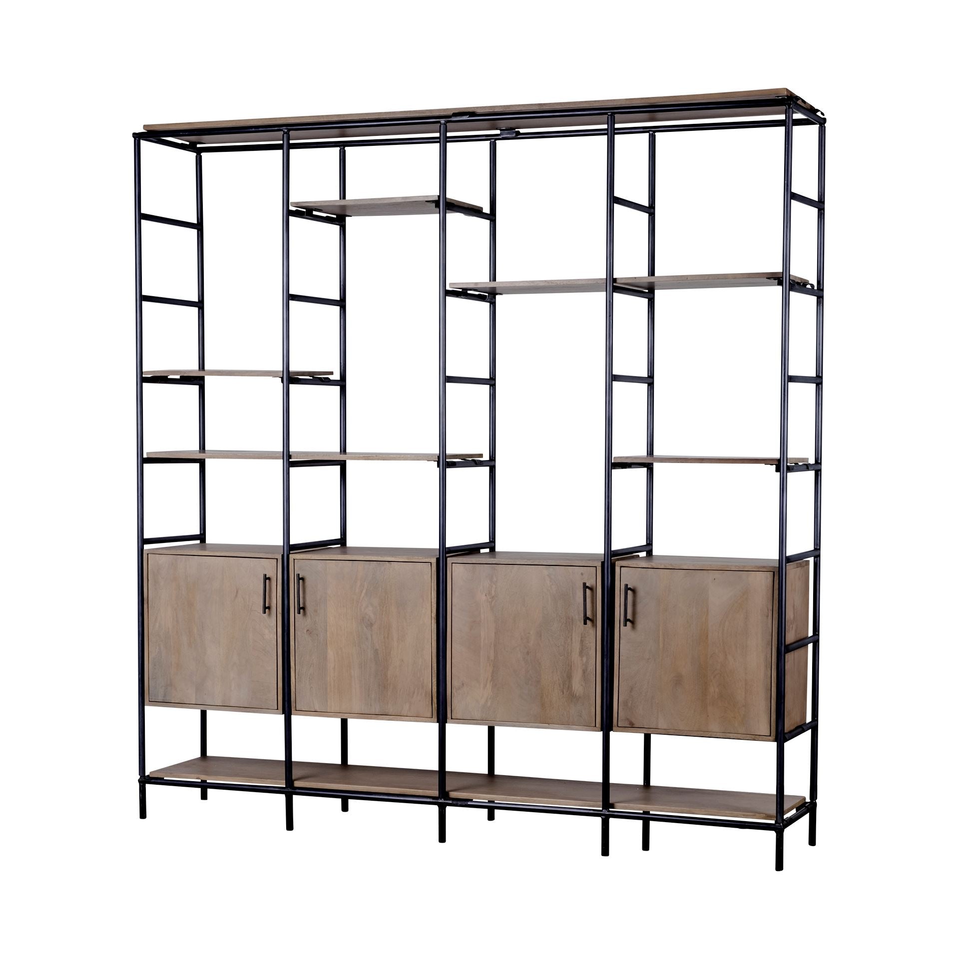 Darius Medium Brown Wood and Metal Multi-Shelf Shelving Unit Bookcases & Shelves Mercana , Black Friday Sale Mercana Furniture Sale, Old Bones Co, Mid Century Furniture Sale, Four Hands Furniture, Black Friday Sale Darius Medium Brown Wood and Metal Multi-Shelf Shelving Unit,Gus Sale, Perigold Darius Medium Brown Wood and Metal Multi-Shelf Shelving Unit Bookcases & Shelves Black Friday Sale , Perigold Sale Darius Medium Brown Wood and Metal Multi-Shelf Shelving Unit,Darius Medium Brown Wood and Metal Multi-