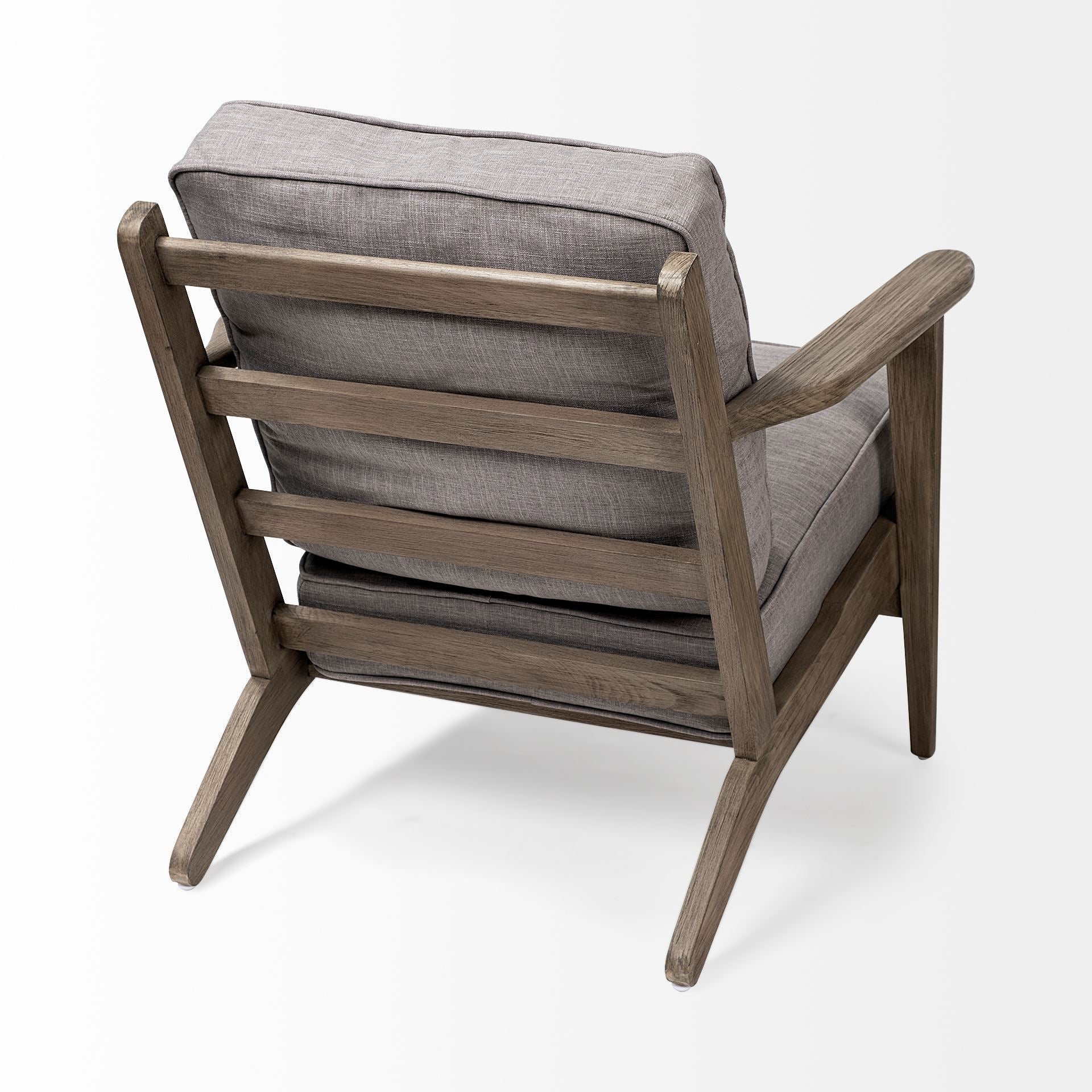 Olympus Fabric Covered Wooden Frame Accent Chair