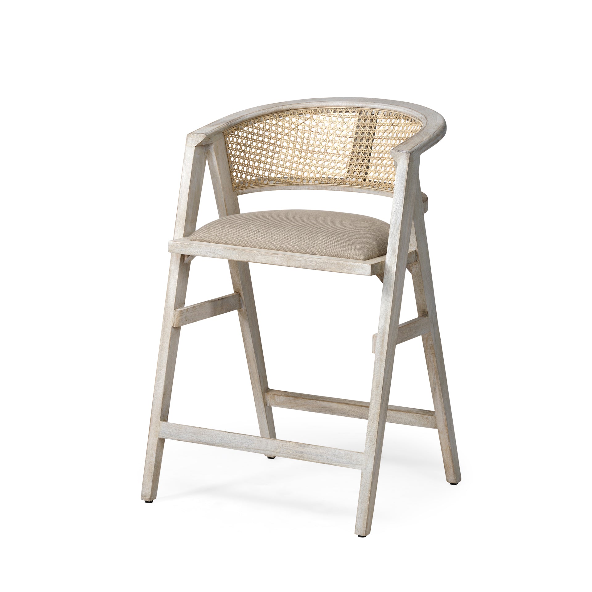Tabitha Beige Fabric with Rattan Seat Blonde Wood Frame Counter Stool Bar & Counter Stools Mercana , Black Friday Sale Mercana Furniture Sale, Old Bones Co, Mid Century Furniture Sale, Four Hands Furniture, Black Friday Sale Tabitha Beige Fabric with Rattan Seat Blonde Wood Frame Counter Stool,Gus Sale, Perigold Tabitha Beige Fabric with Rattan Seat Blonde Wood Frame Counter Stool Bar & Counter Stools Black Friday Sale , Perigold Sale Tabitha Beige Fabric with Rattan Seat Blonde Wood Frame Counter Stool,Tab