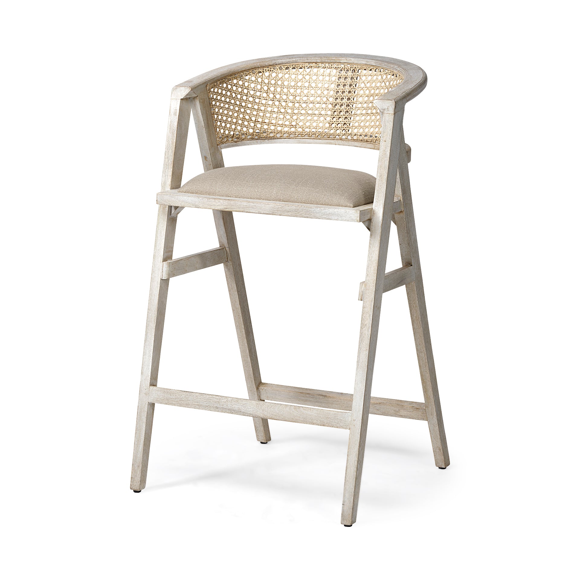 Tabitha Beige Fabric with Rattan Seat Blonde Wood Frame Bar Stool Bar & Counter Stools Mercana , Black Friday Sale Mercana Furniture Sale, Old Bones Co, Mid Century Furniture Sale, Four Hands Furniture, Black Friday Sale Tabitha Beige Fabric with Rattan Seat Blonde Wood Frame Bar Stool,Gus Sale, Perigold Tabitha Beige Fabric with Rattan Seat Blonde Wood Frame Bar Stool Bar & Counter Stools Black Friday Sale , Perigold Sale Tabitha Beige Fabric with Rattan Seat Blonde Wood Frame Bar Stool,Tabitha Beige Fabri