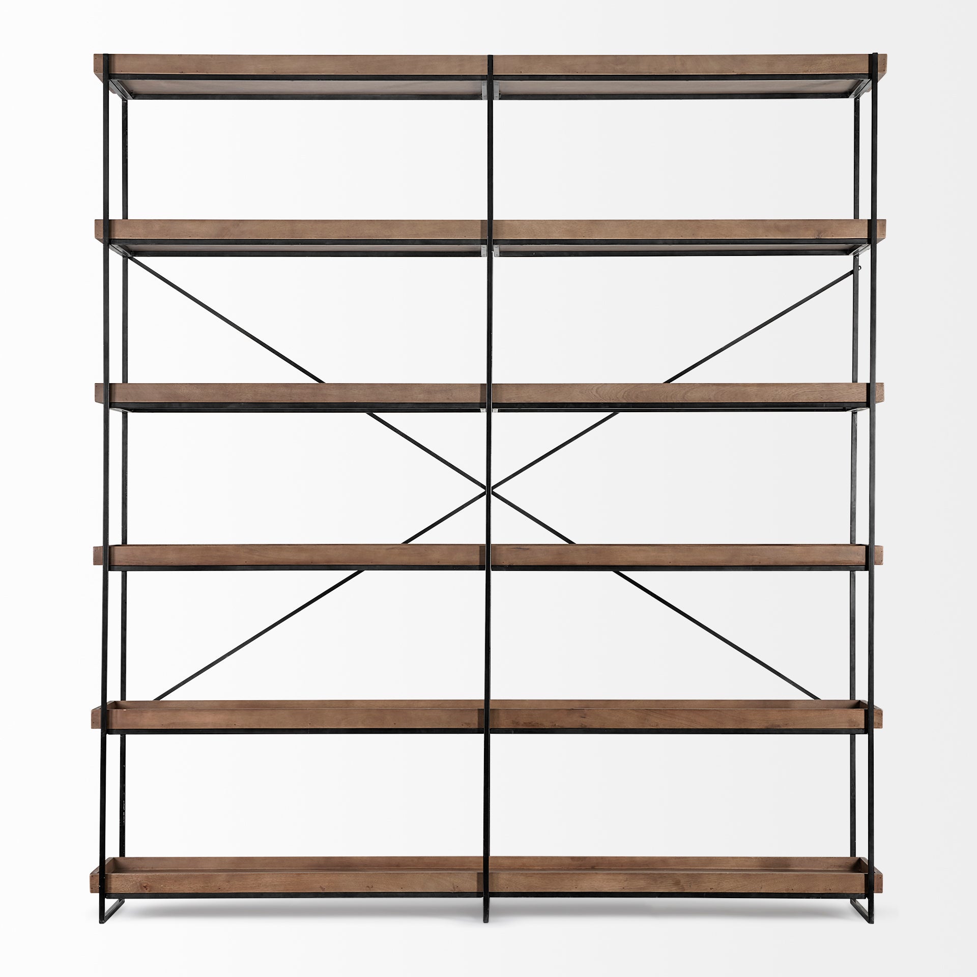 Trey IV Medium Brown Wood and Iron 5-Tray Shelf Shelving Unit Bookcases & Shelves Mercana , Black Friday Sale Mercana Furniture Sale, Old Bones Co, Mid Century Furniture Sale, Four Hands Furniture, Black Friday Sale Trey IV Medium Brown Wood and Iron 5-Tray Shelf Shelving Unit,Gus Sale, Perigold Trey IV Medium Brown Wood and Iron 5-Tray Shelf Shelving Unit Bookcases & Shelves Black Friday Sale , Perigold Sale Trey IV Medium Brown Wood and Iron 5-Tray Shelf Shelving Unit,Trey IV Medium Brown Wood and Iron 5-