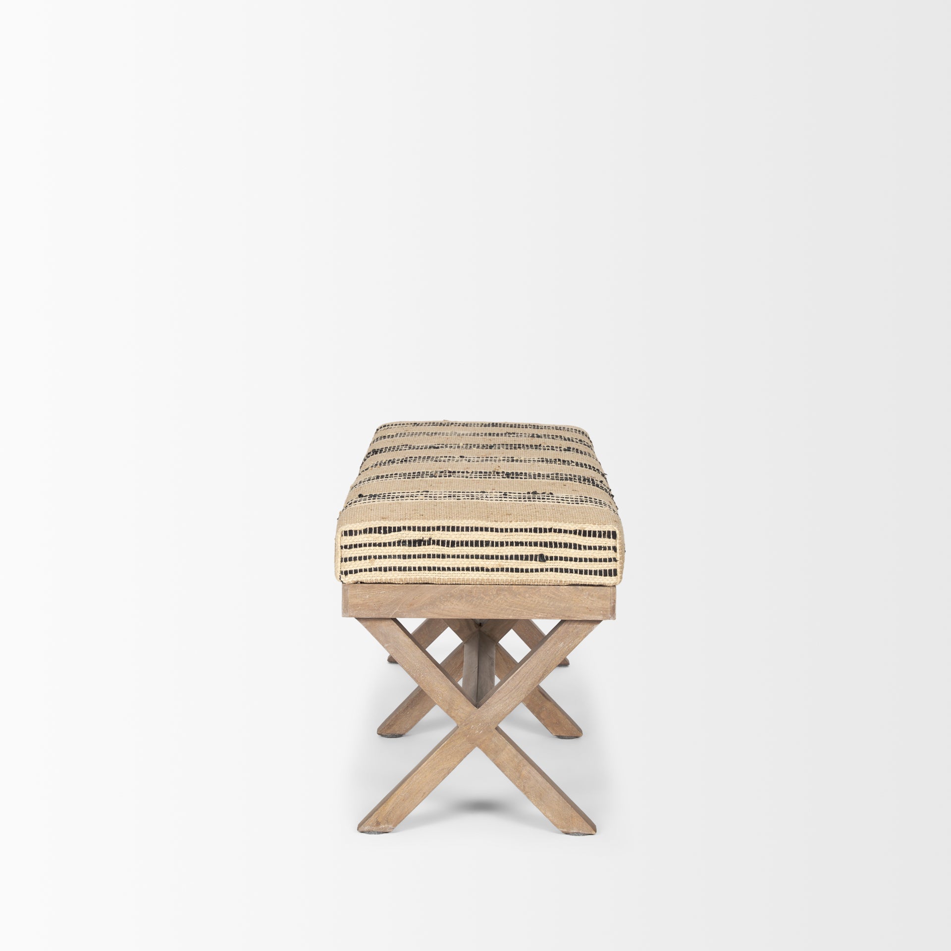 Solis Brown Base Upholstered Beige/Black Stripe Seat Accent Bench Benches Mercana , Black Friday Sale Mercana Furniture Sale, Old Bones Co, Mid Century Furniture Sale, Four Hands Furniture, Black Friday Sale Solis Brown Base Upholstered Beige/Black Stripe Seat Accent Bench,Gus Sale, Perigold Solis Brown Base Upholstered Beige/Black Stripe Seat Accent Bench Benches Black Friday Sale , Perigold Sale Solis Brown Base Upholstered Beige/Black Stripe Seat Accent Bench,Solis Brown Base Upholstered Beige/Black Stri