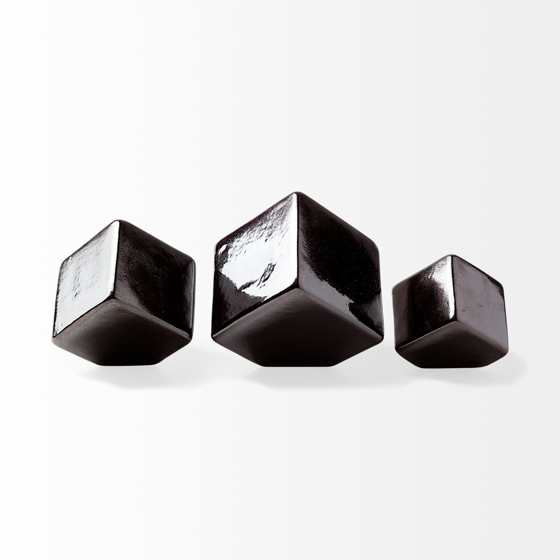 Mayweather Black Geometric Ceramic Cubes - Set of 3 Decorative Objects Mercana , Black Friday Sale Mercana Furniture Sale, Old Bones Co, Mid Century Furniture Sale, Four Hands Furniture, Black Friday Sale Mayweather Black Geometric Ceramic Cubes - Set of 3,Gus Sale, Perigold Mayweather Black Geometric Ceramic Cubes - Set of 3 Decorative Objects Black Friday Sale , Perigold Sale Mayweather Black Geometric Ceramic Cubes - Set of 3,Mayweather Black Geometric Ceramic Cubes - Set of 3 Lulu and Georgia, Burke Dec