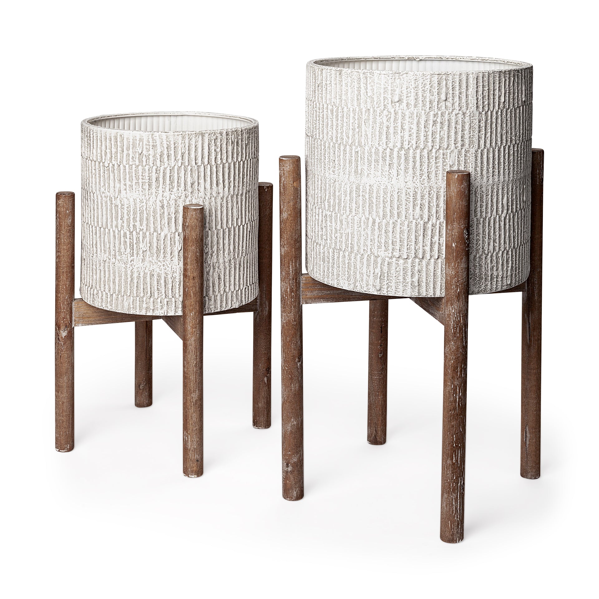 Groot Eggshell Ceramic Wooden Base Plant Stands - Set of 2 Planters Mercana , Black Friday Sale Mercana Furniture Sale, Old Bones Co, Mid Century Furniture Sale, Four Hands Furniture, Black Friday Sale Groot Eggshell Ceramic Wooden Base Plant Stands - Set of 2,Gus Sale, Perigold Groot Eggshell Ceramic Wooden Base Plant Stands - Set of 2 Planters Black Friday Sale , Perigold Sale Groot Eggshell Ceramic Wooden Base Plant Stands - Set of 2,Groot Eggshell Ceramic Wooden Base Plant Stands - Set of 2 Lulu and Geo