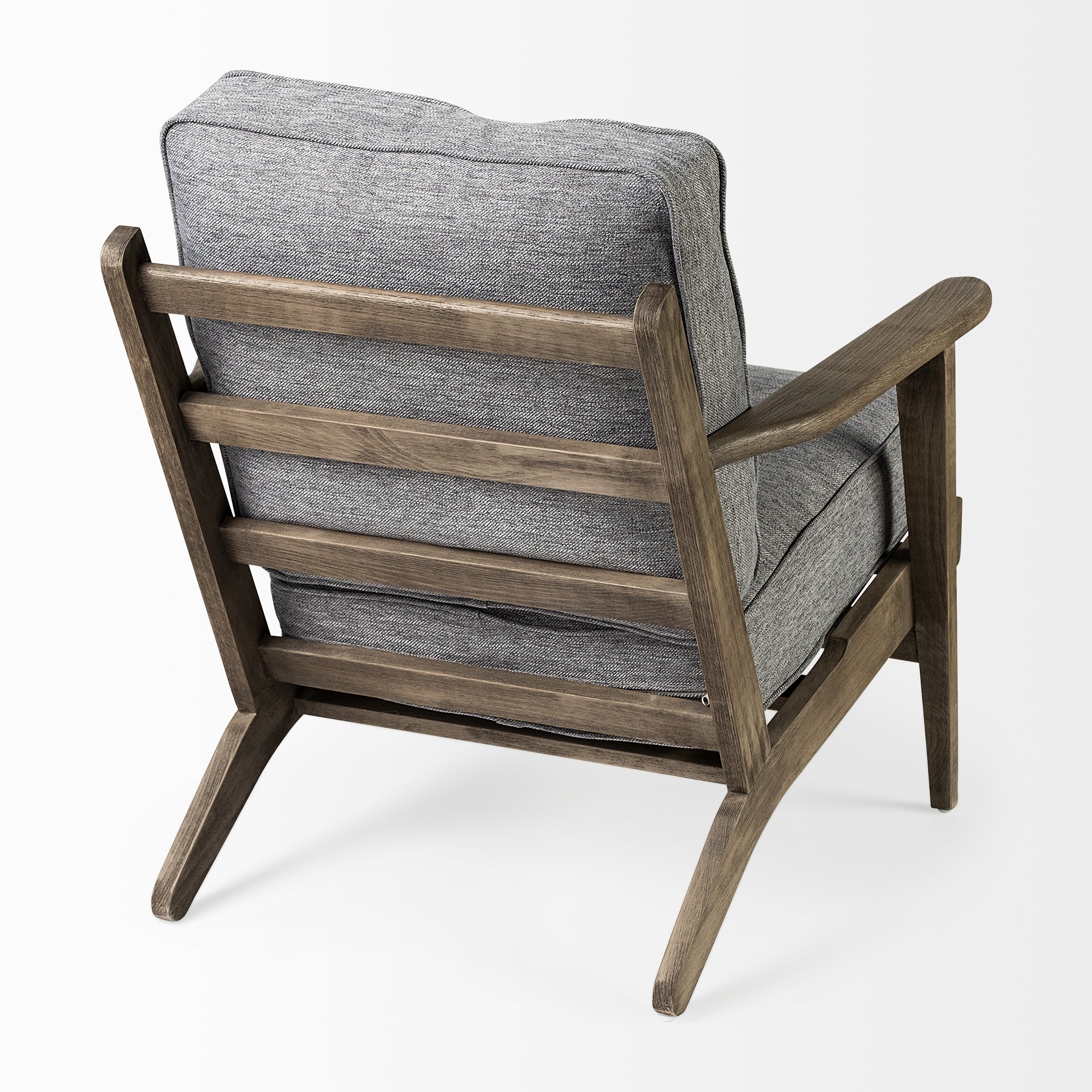 Olympus Fabric Covered Wooden Frame Accent Chair
