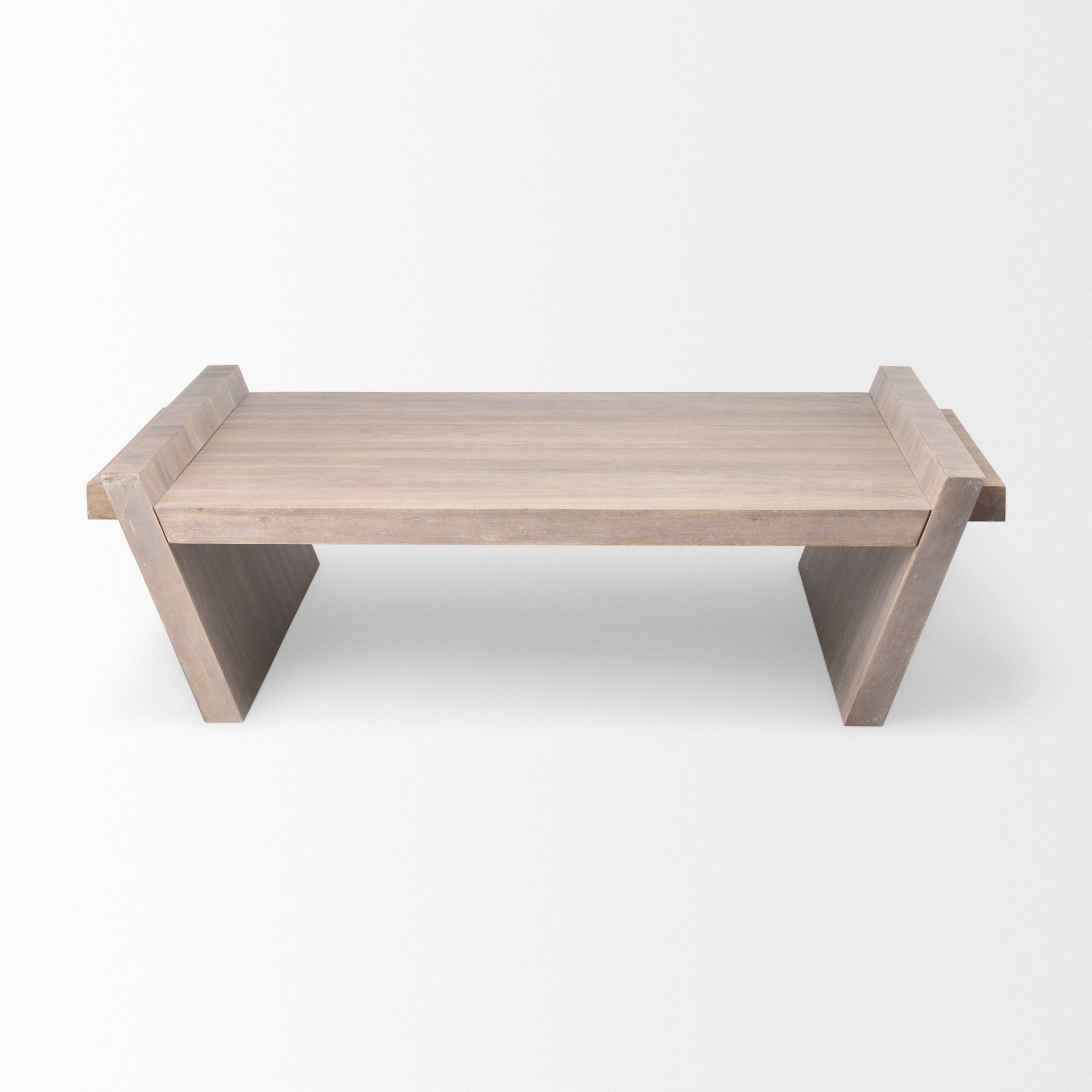 Elaine Brown Solid Wood Top & Base Coffee Table