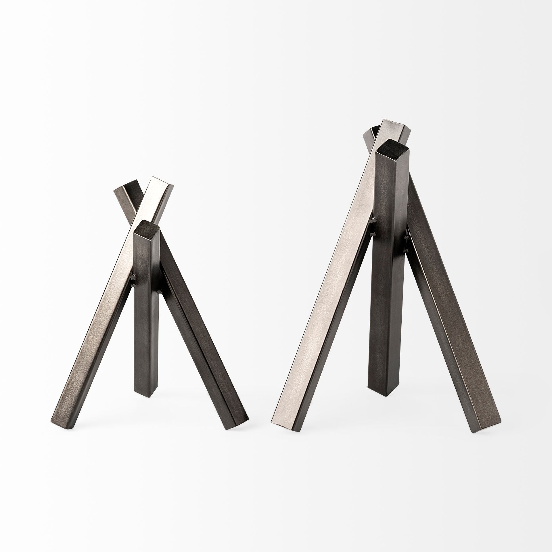 Bastian Black Metal Abstract Object