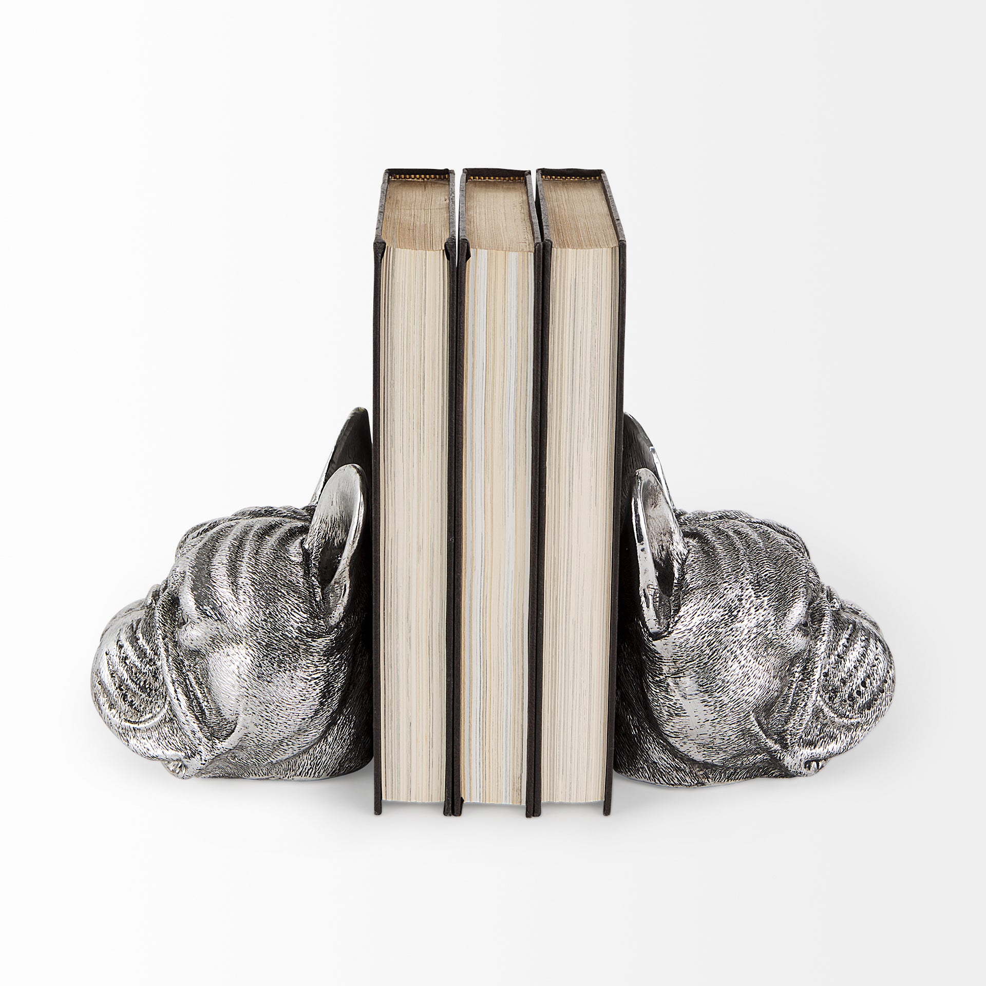 Bruno Silver American Bulldog Bookends - Set of 2 Bookends Mercana , Black Friday Sale Mercana Furniture Sale, Old Bones Co, Mid Century Furniture Sale, Four Hands Furniture, Black Friday Sale Bruno Silver American Bulldog Bookends - Set of 2,Gus Sale, Perigold Bruno Silver American Bulldog Bookends - Set of 2 Bookends Black Friday Sale , Perigold Sale Bruno Silver American Bulldog Bookends - Set of 2,Bruno Silver American Bulldog Bookends - Set of 2 Lulu and Georgia, Burke Decor Sale Bruno Silver American