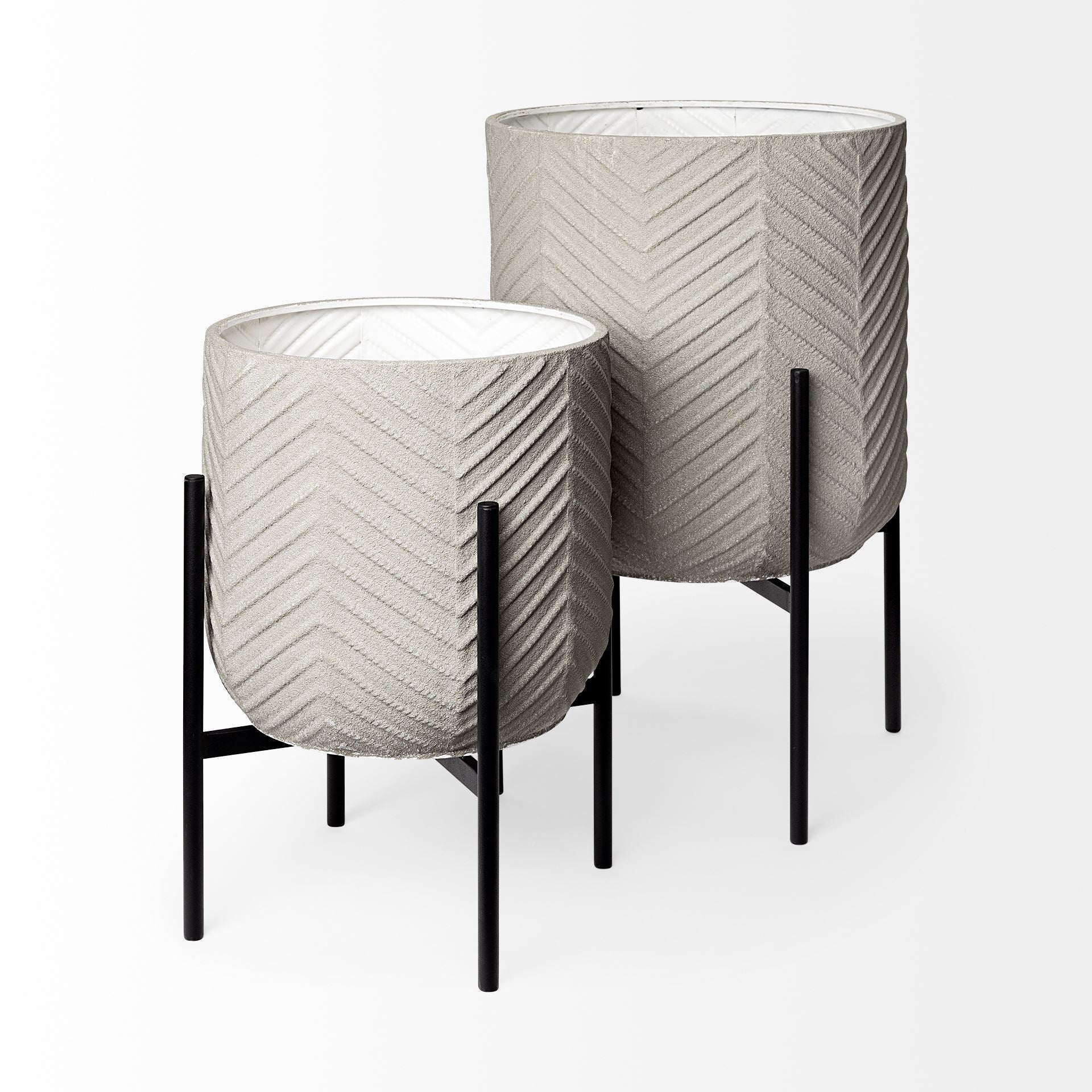 Mabel Eggshell Metal Top with Black Iron Base Plant Stands - Set of 2 Planters Mercana , Black Friday Sale Mercana Furniture Sale, Old Bones Co, Mid Century Furniture Sale, Four Hands Furniture, Black Friday Sale Mabel Eggshell Metal Top with Black Iron Base Plant Stands - Set of 2,Gus Sale, Perigold Mabel Eggshell Metal Top with Black Iron Base Plant Stands - Set of 2 Planters Black Friday Sale , Perigold Sale Mabel Eggshell Metal Top with Black Iron Base Plant Stands - Set of 2,Mabel Eggshell Metal Top wi