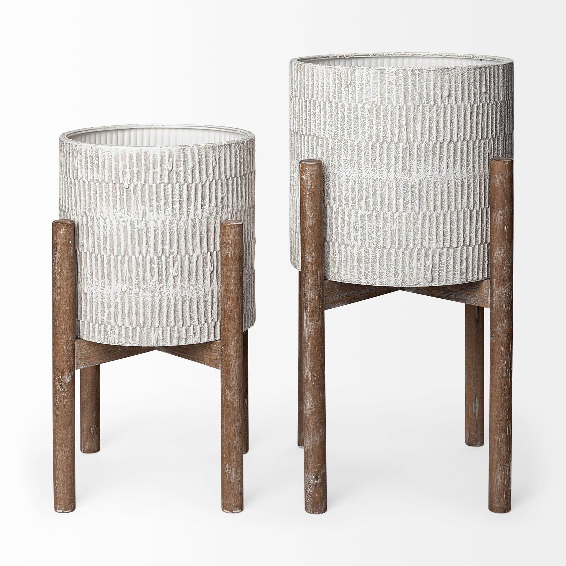 Groot Eggshell Ceramic Wooden Base Plant Stands - Set of 2 Planters Mercana , Black Friday Sale Mercana Furniture Sale, Old Bones Co, Mid Century Furniture Sale, Four Hands Furniture, Black Friday Sale Groot Eggshell Ceramic Wooden Base Plant Stands - Set of 2,Gus Sale, Perigold Groot Eggshell Ceramic Wooden Base Plant Stands - Set of 2 Planters Black Friday Sale , Perigold Sale Groot Eggshell Ceramic Wooden Base Plant Stands - Set of 2,Groot Eggshell Ceramic Wooden Base Plant Stands - Set of 2 Lulu and Geo