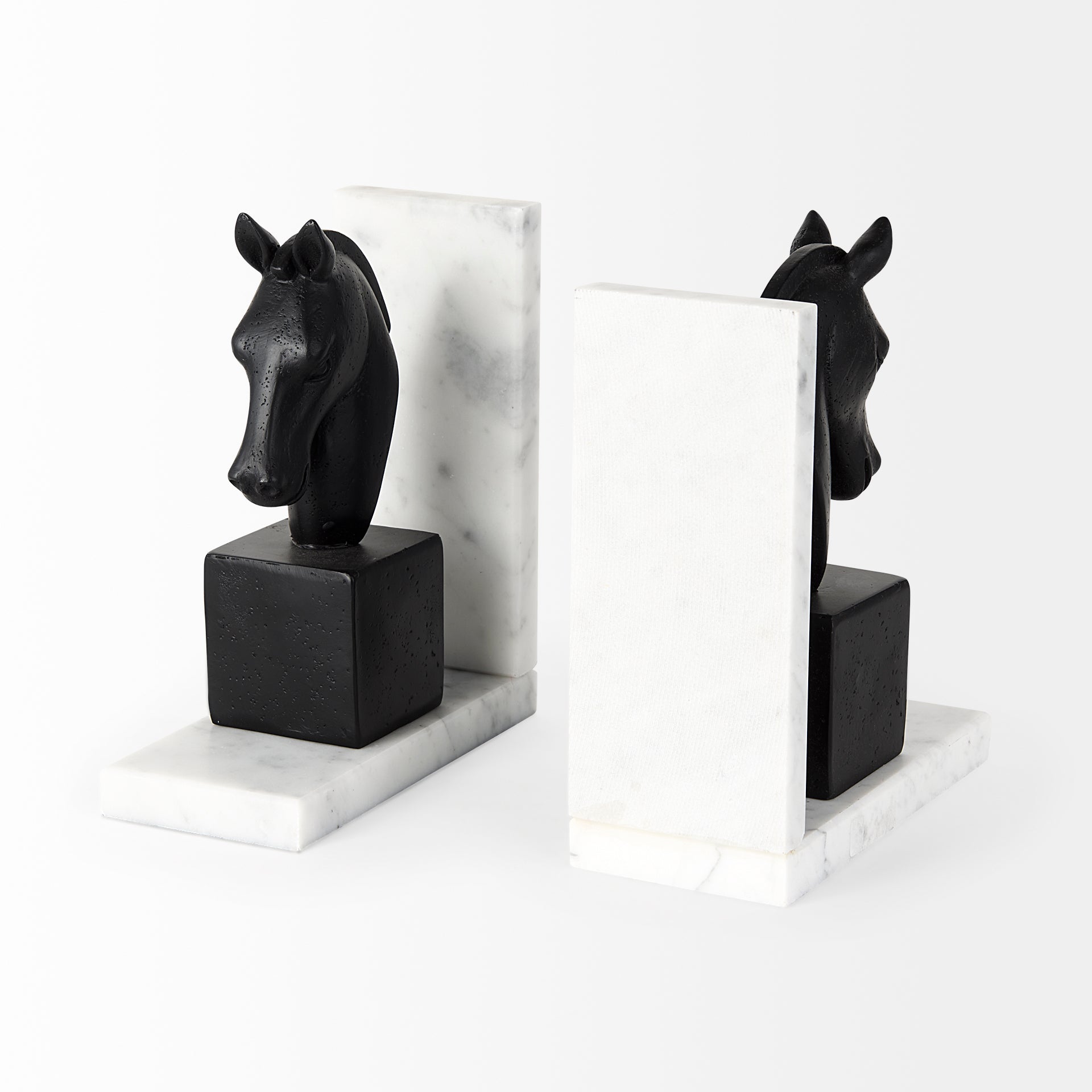 Hidalgo Black Majestic Horse Bookends - Set of 2 Bookends Mercana , Black Friday Sale Mercana Furniture Sale, Old Bones Co, Mid Century Furniture Sale, Four Hands Furniture, Black Friday Sale Hidalgo Black Majestic Horse Bookends - Set of 2,Gus Sale, Perigold Hidalgo Black Majestic Horse Bookends - Set of 2 Bookends Black Friday Sale , Perigold Sale Hidalgo Black Majestic Horse Bookends - Set of 2,Hidalgo Black Majestic Horse Bookends - Set of 2 Lulu and Georgia, Burke Decor Sale Hidalgo Black Majestic Hors