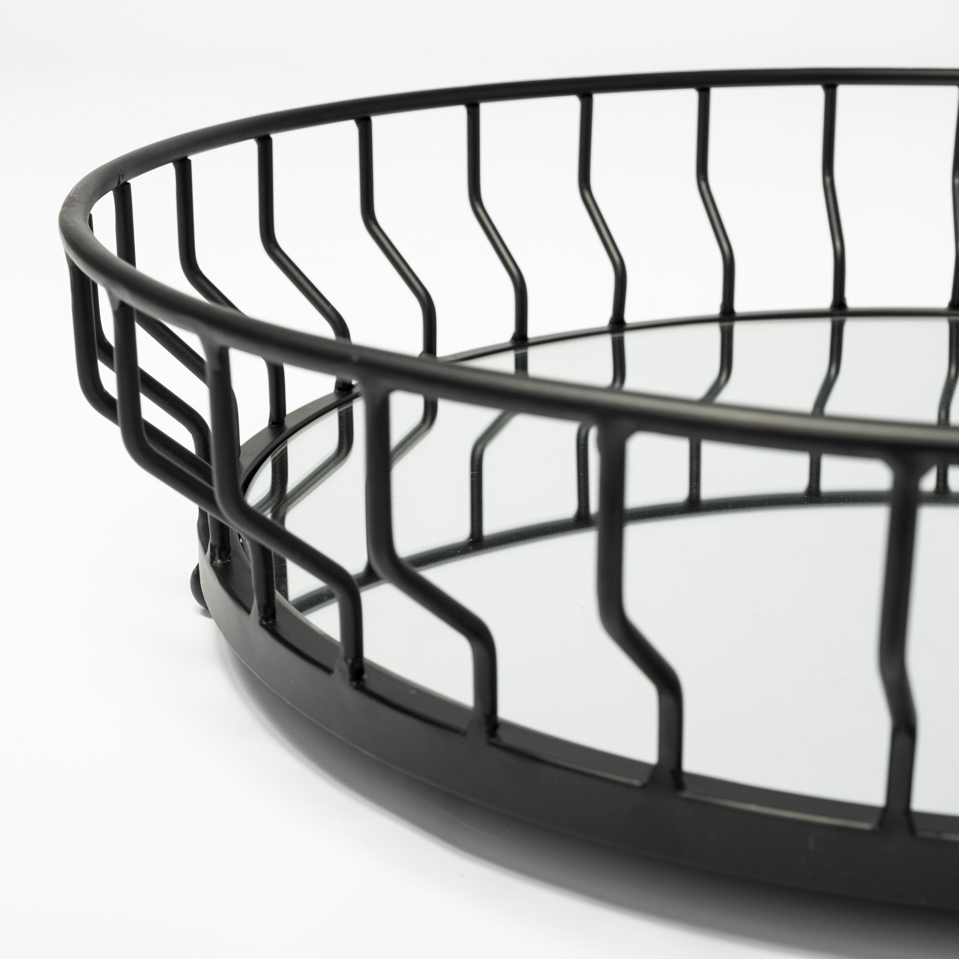 Helena Black Metal Mirrored Bottom Round Serving Tray Trays & Containers Mercana , Black Friday Sale Mercana Furniture Sale, Old Bones Co, Mid Century Furniture Sale, Four Hands Furniture, Black Friday Sale Helena Black Metal Mirrored Bottom Round Serving Tray,Gus Sale, Perigold Helena Black Metal Mirrored Bottom Round Serving Tray Trays & Containers Black Friday Sale , Perigold Sale Helena Black Metal Mirrored Bottom Round Serving Tray,Helena Black Metal Mirrored Bottom Round Serving Tray Lulu and Georgia,