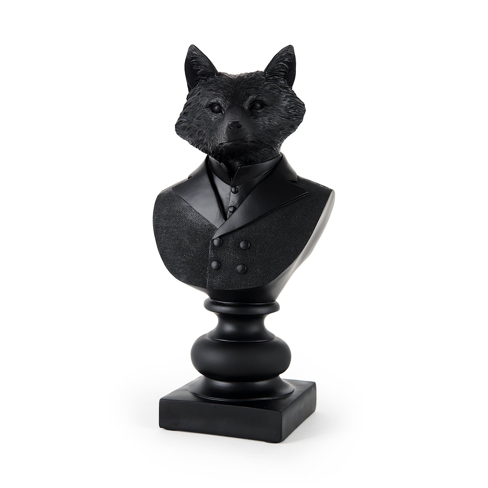 Murray Black Painted Resin Fox in a Suit Bust Object Decorative Objects Mercana , Black Friday Sale Mercana Furniture Sale, Old Bones Co, Mid Century Furniture Sale, Four Hands Furniture, Black Friday Sale Murray Black Painted Resin Fox in a Suit Bust Object,Gus Sale, Perigold Murray Black Painted Resin Fox in a Suit Bust Object Decorative Objects Black Friday Sale , Perigold Sale Murray Black Painted Resin Fox in a Suit Bust Object,Murray Black Painted Resin Fox in a Suit Bust Object Lulu and Georgia, Burk