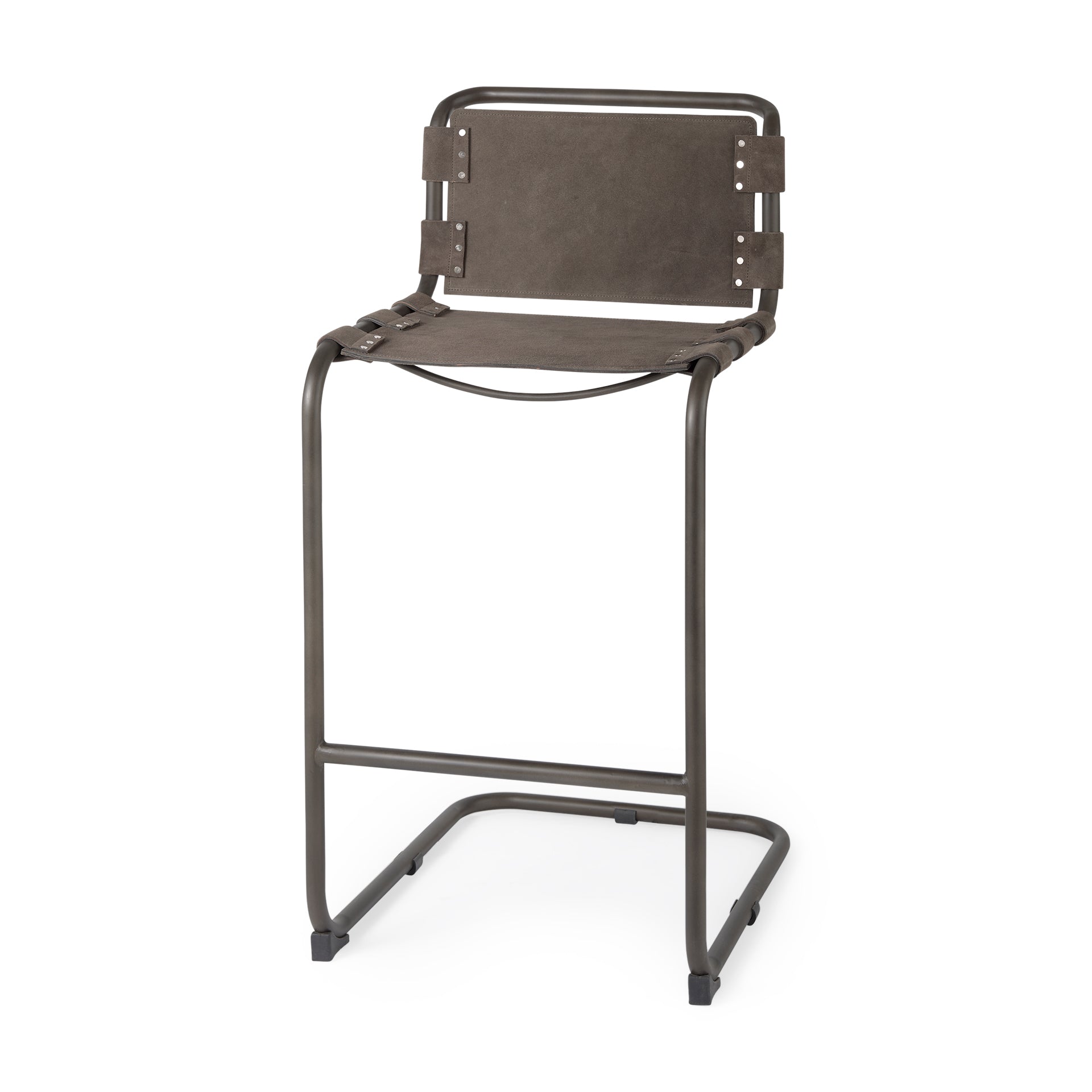 Berbick 43"H Iron Frame Bar Stool