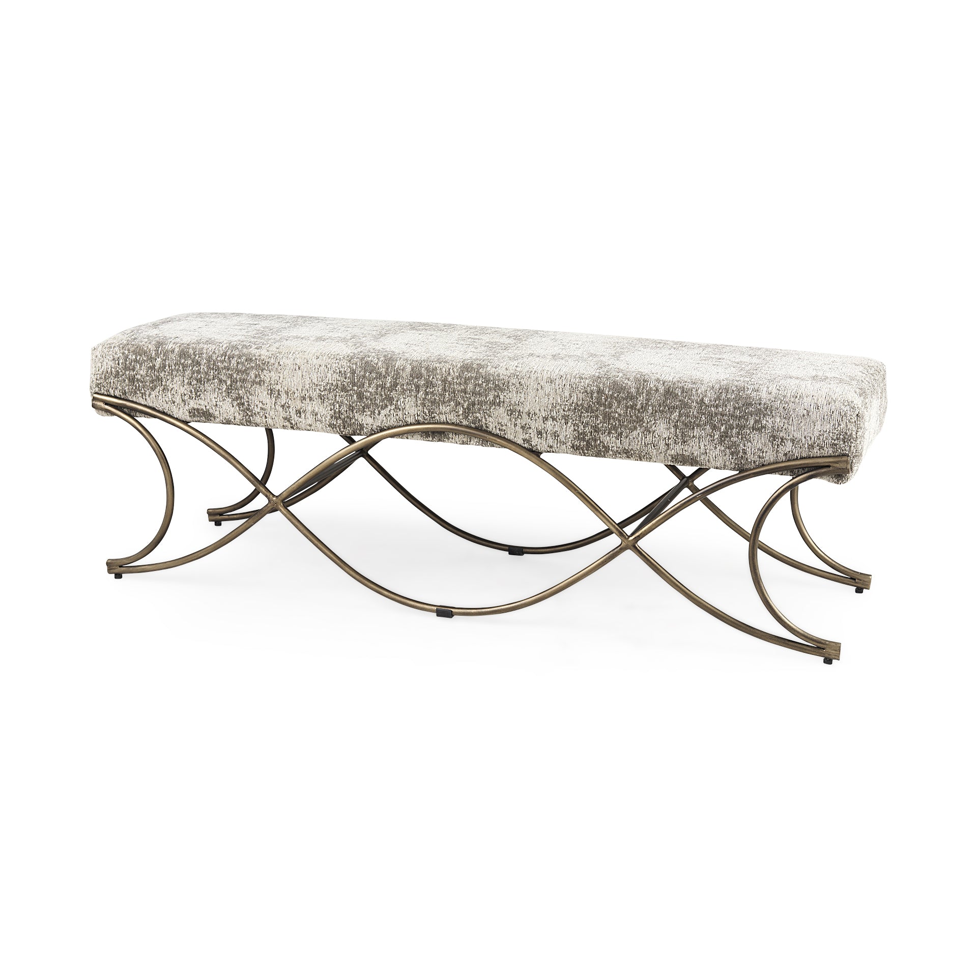 Ayla Metal Frame Bench