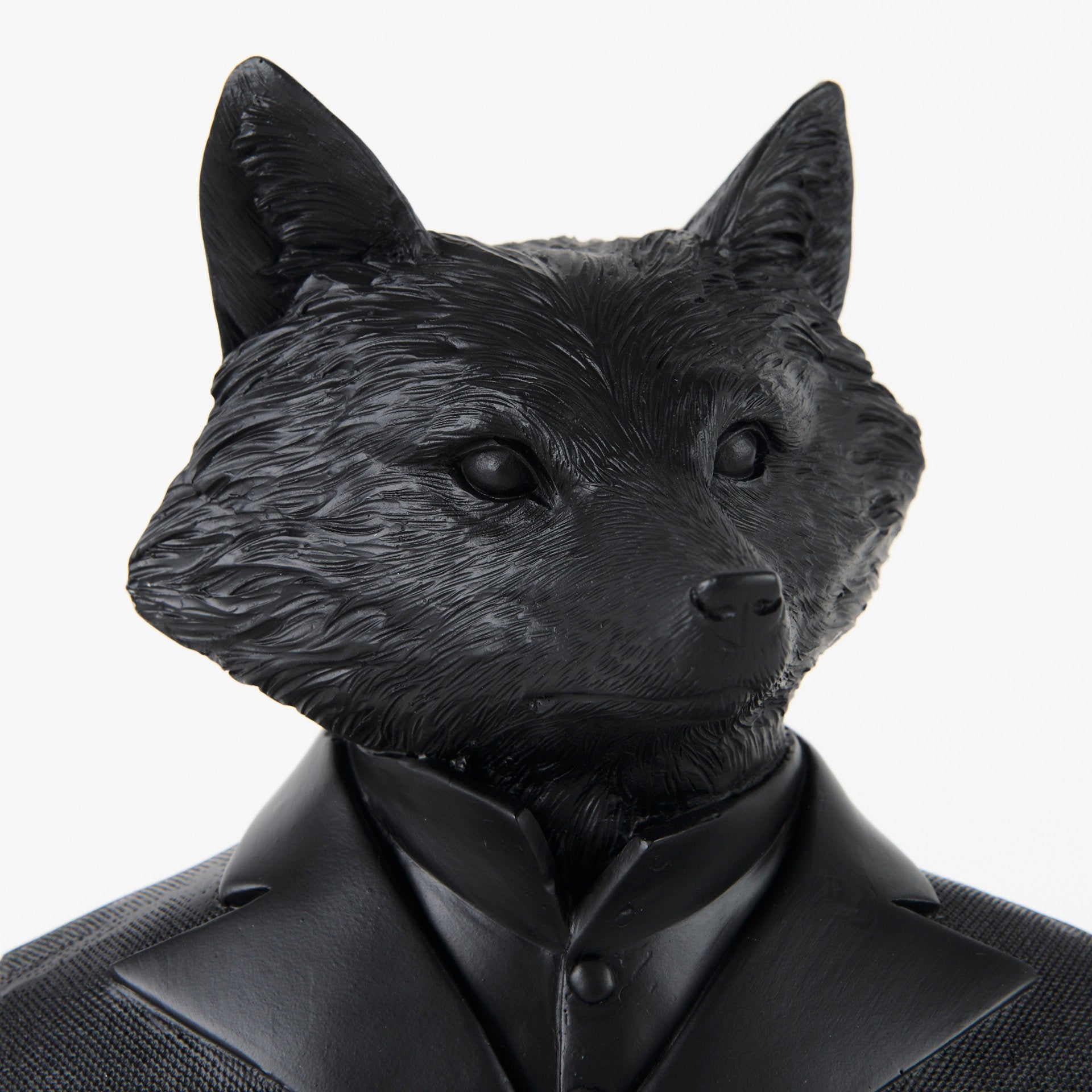 Murray Black Painted Resin Fox in a Suit Bust Object Decorative Objects Mercana , Black Friday Sale Mercana Furniture Sale, Old Bones Co, Mid Century Furniture Sale, Four Hands Furniture, Black Friday Sale Murray Black Painted Resin Fox in a Suit Bust Object,Gus Sale, Perigold Murray Black Painted Resin Fox in a Suit Bust Object Decorative Objects Black Friday Sale , Perigold Sale Murray Black Painted Resin Fox in a Suit Bust Object,Murray Black Painted Resin Fox in a Suit Bust Object Lulu and Georgia, Burk