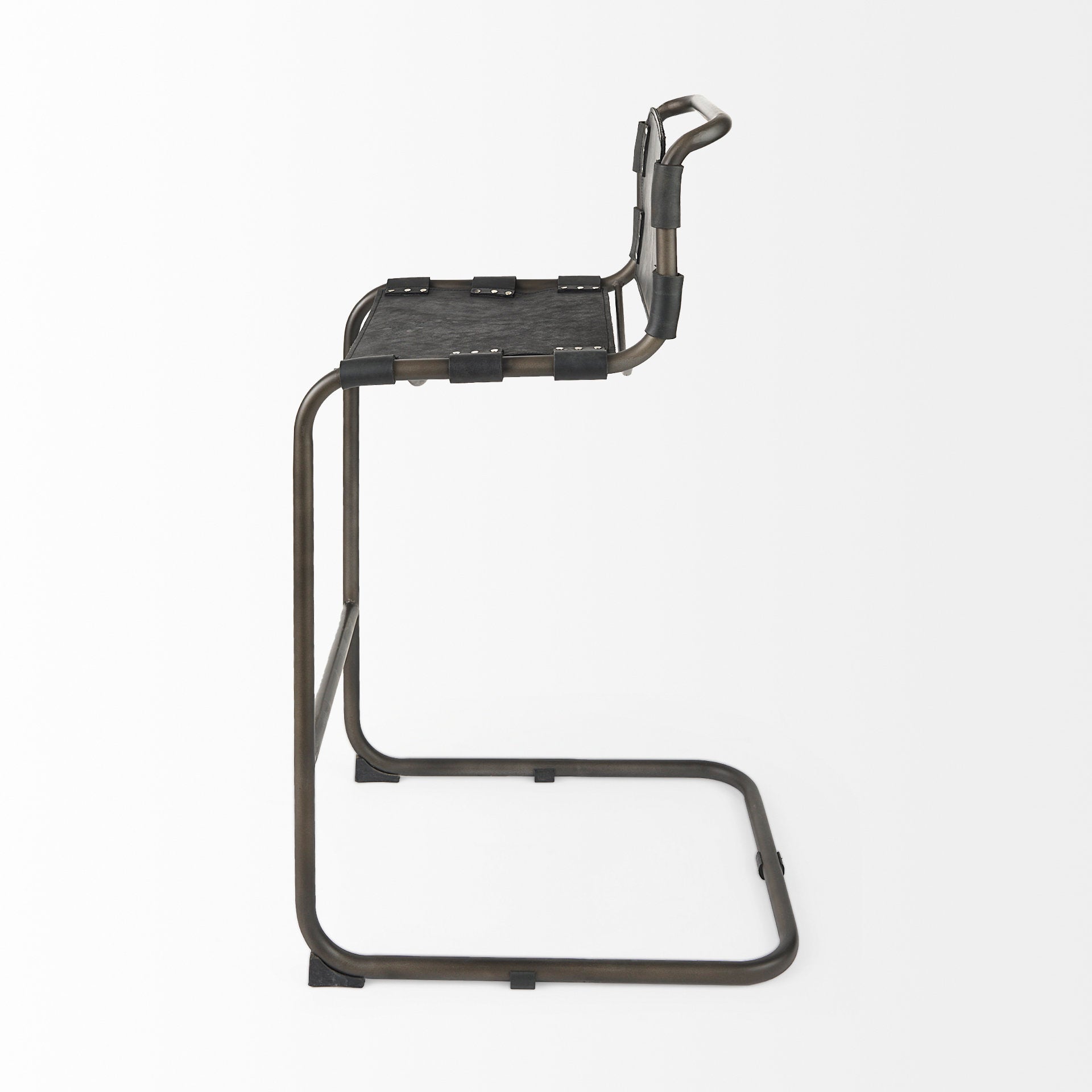 Berbick 43"H Iron Frame Bar Stool