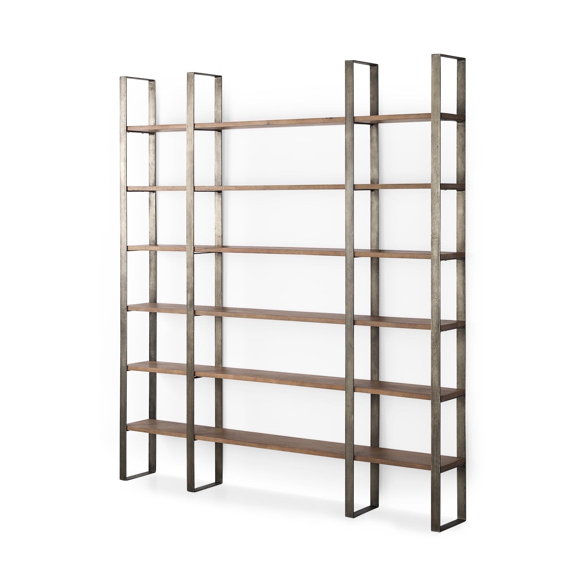 Taunton 6-Tier Shelving Unit Bookcases & Shelves Mercana Medium Brown with Nickel , Black Friday Sale Mercana Furniture Sale, Old Bones Co, Mid Century Furniture Sale, Four Hands Furniture, Black Friday Sale Taunton 6-Tier Shelving Unit,Gus Sale, Perigold Taunton 6-Tier Shelving Unit Bookcases & Shelves Black Friday Sale , Perigold Sale Taunton 6-Tier Shelving Unit,Taunton 6-Tier Shelving Unit Lulu and Georgia, Burke Decor Sale Taunton 6-Tier Shelving Unit, www.oldbonesco.com