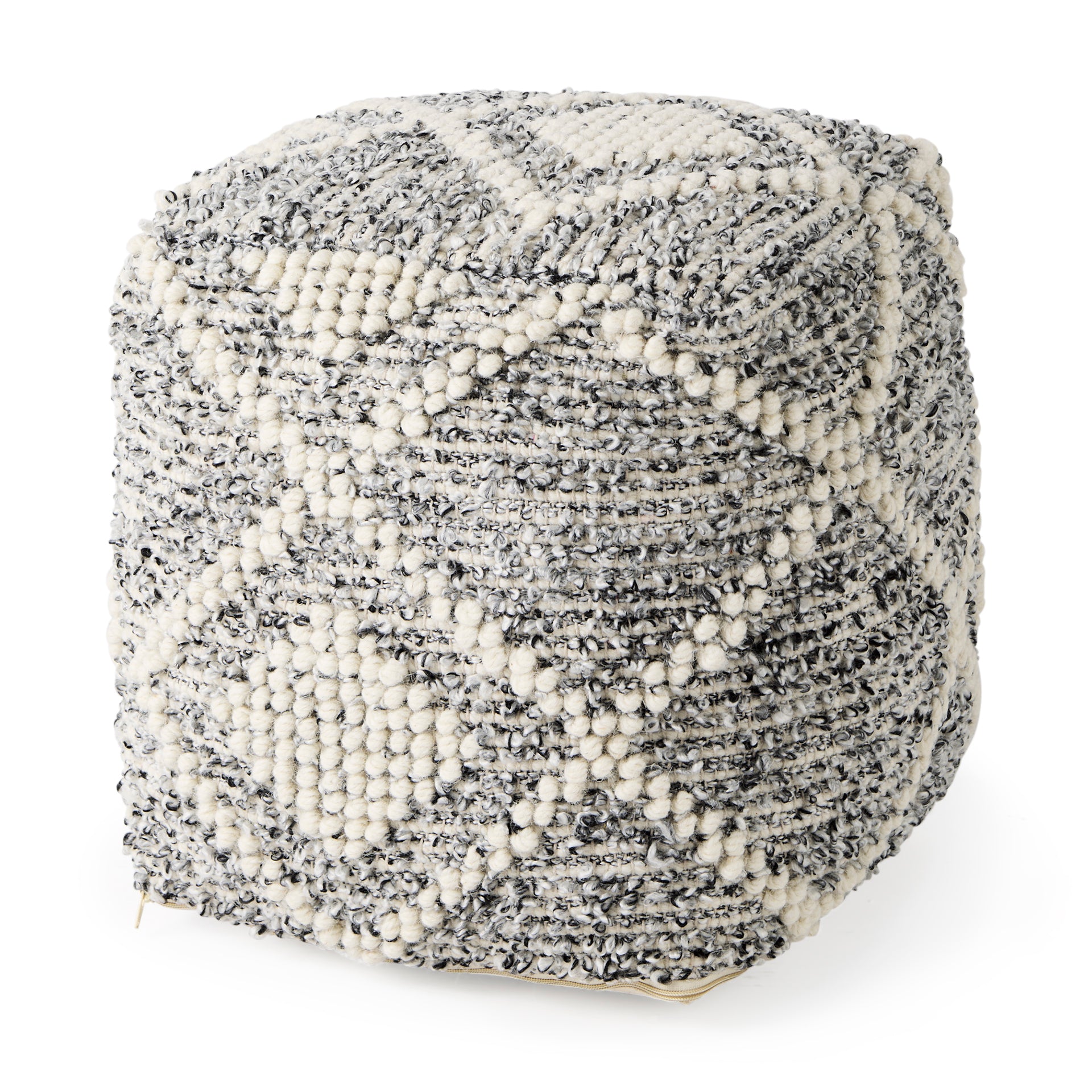 Ekiya Black with White Yarn and Wool Patterned Pouf Poufs Mercana , Black Friday Sale Mercana Furniture Sale, Old Bones Co, Mid Century Furniture Sale, Four Hands Furniture, Black Friday Sale Ekiya Black with White Yarn and Wool Patterned Pouf,Gus Sale, Perigold Ekiya Black with White Yarn and Wool Patterned Pouf Poufs Black Friday Sale , Perigold Sale Ekiya Black with White Yarn and Wool Patterned Pouf,Ekiya Black with White Yarn and Wool Patterned Pouf Lulu and Georgia, Burke Decor Sale Ekiya Black with W