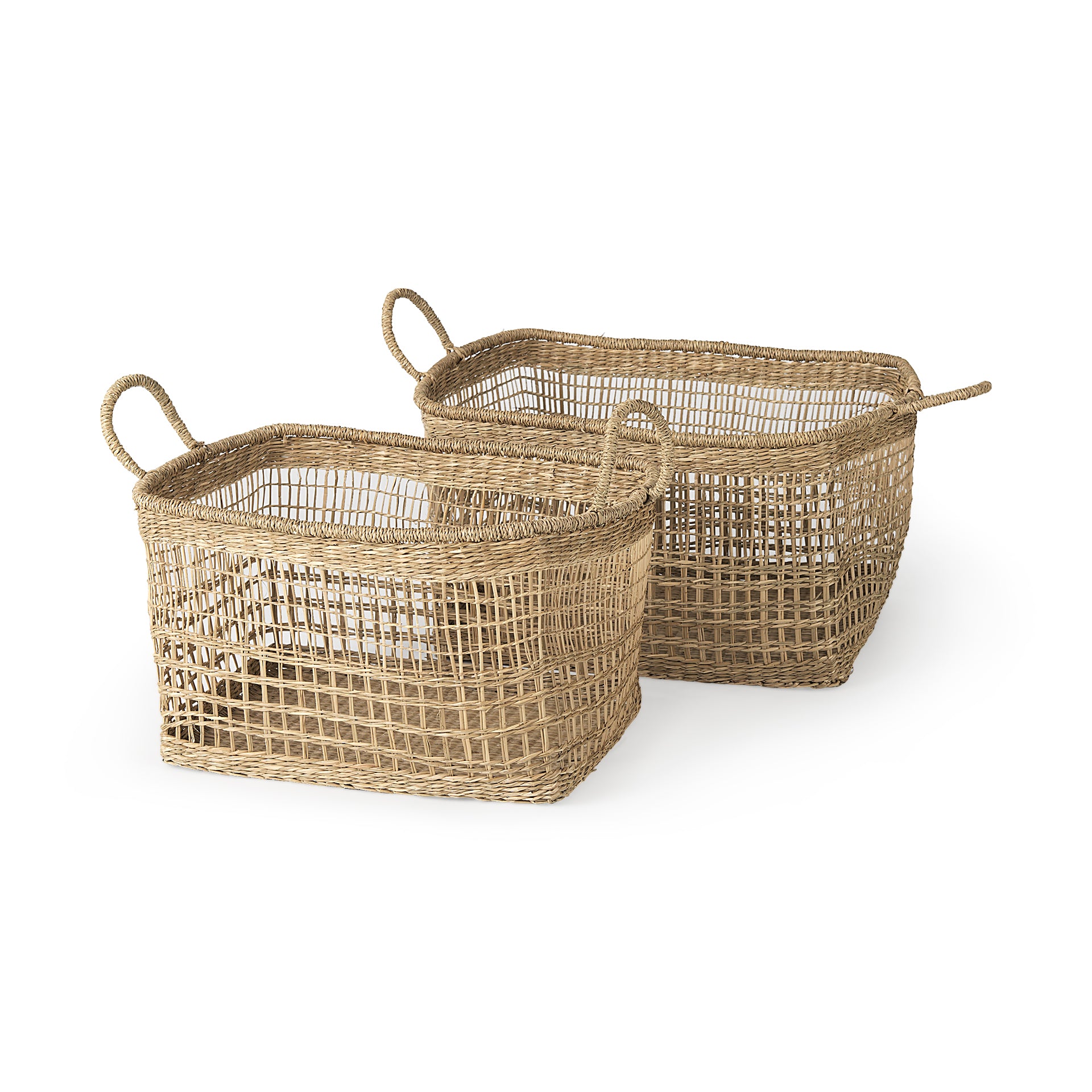 Bellisa Seagrass Rectangular Basket with Handles - Set of 2 Baskets Mercana , Black Friday Sale Mercana Furniture Sale, Old Bones Co, Mid Century Furniture Sale, Four Hands Furniture, Black Friday Sale Bellisa Seagrass Rectangular Basket with Handles - Set of 2,Gus Sale, Perigold Bellisa Seagrass Rectangular Basket with Handles - Set of 2 Baskets Black Friday Sale , Perigold Sale Bellisa Seagrass Rectangular Basket with Handles - Set of 2,Bellisa Seagrass Rectangular Basket with Handles - Set of 2 Lulu and