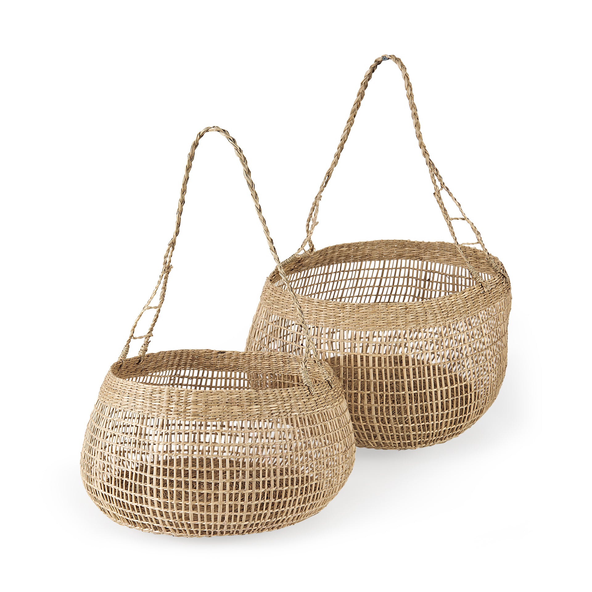 Nova Seagrass Woven Round Basket with Long Handles - Set of 2 Baskets Mercana , Black Friday Sale Mercana Furniture Sale, Old Bones Co, Mid Century Furniture Sale, Four Hands Furniture, Black Friday Sale Nova Seagrass Woven Round Basket with Long Handles - Set of 2,Gus Sale, Perigold Nova Seagrass Woven Round Basket with Long Handles - Set of 2 Baskets Black Friday Sale , Perigold Sale Nova Seagrass Woven Round Basket with Long Handles - Set of 2,Nova Seagrass Woven Round Basket with Long Handles - Set of 2