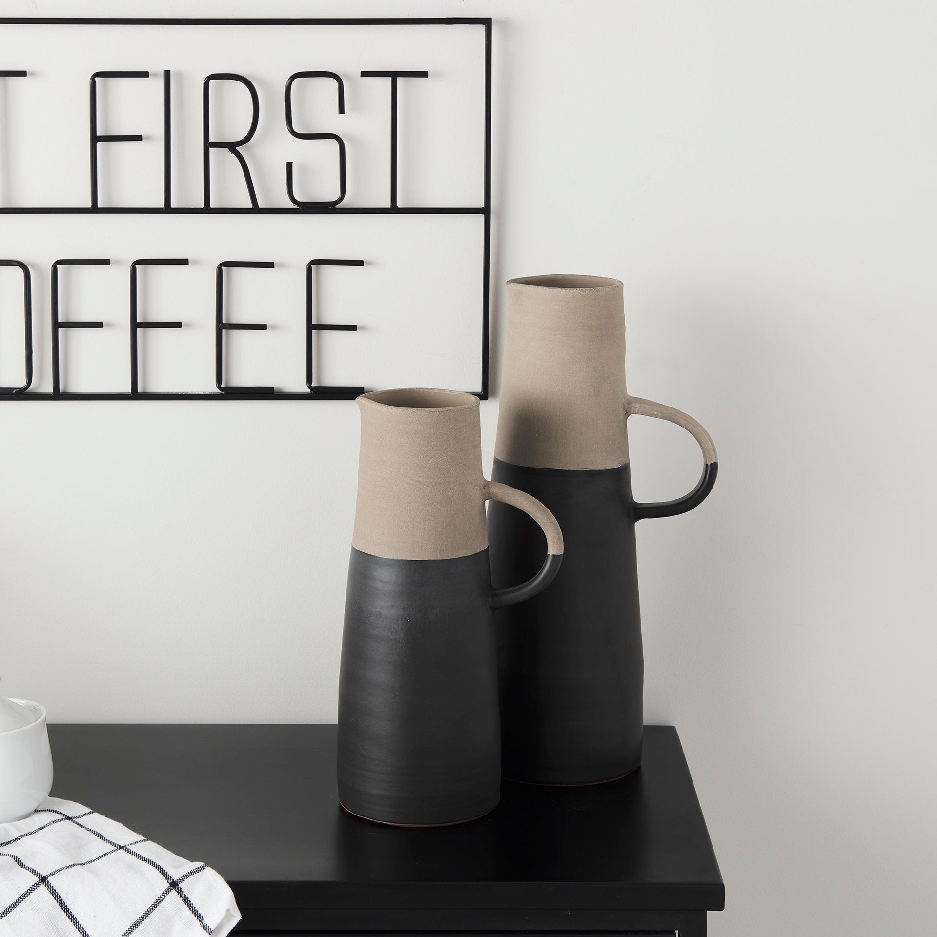 Garand 2-Toned Black with Natural Ceramic Jug Jugs Mercana , Black Friday Sale Mercana Furniture Sale, Old Bones Co, Mid Century Furniture Sale, Four Hands Furniture, Black Friday Sale Garand 2-Toned Black with Natural Ceramic Jug,Gus Sale, Perigold Garand 2-Toned Black with Natural Ceramic Jug Jugs Black Friday Sale , Perigold Sale Garand 2-Toned Black with Natural Ceramic Jug,Garand 2-Toned Black with Natural Ceramic Jug Lulu and Georgia, Burke Decor Sale Garand 2-Toned Black with Natural Ceramic Jug, www