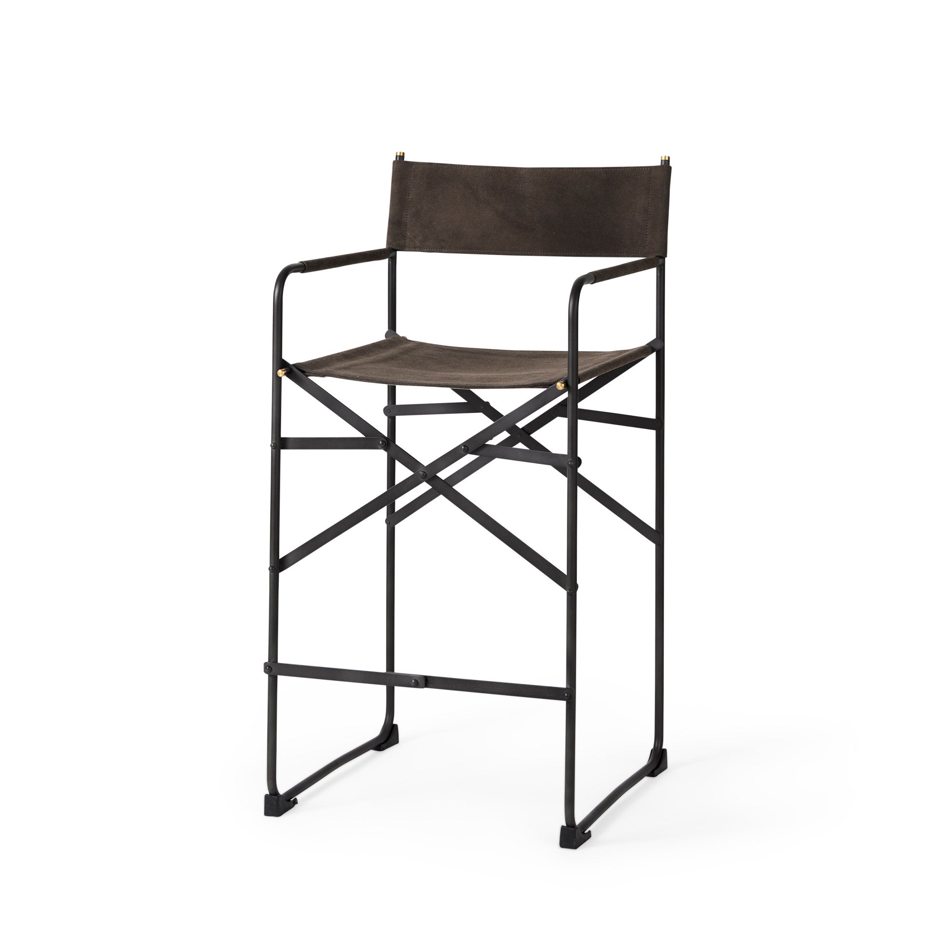Direttore Metal Frame Counter Stool