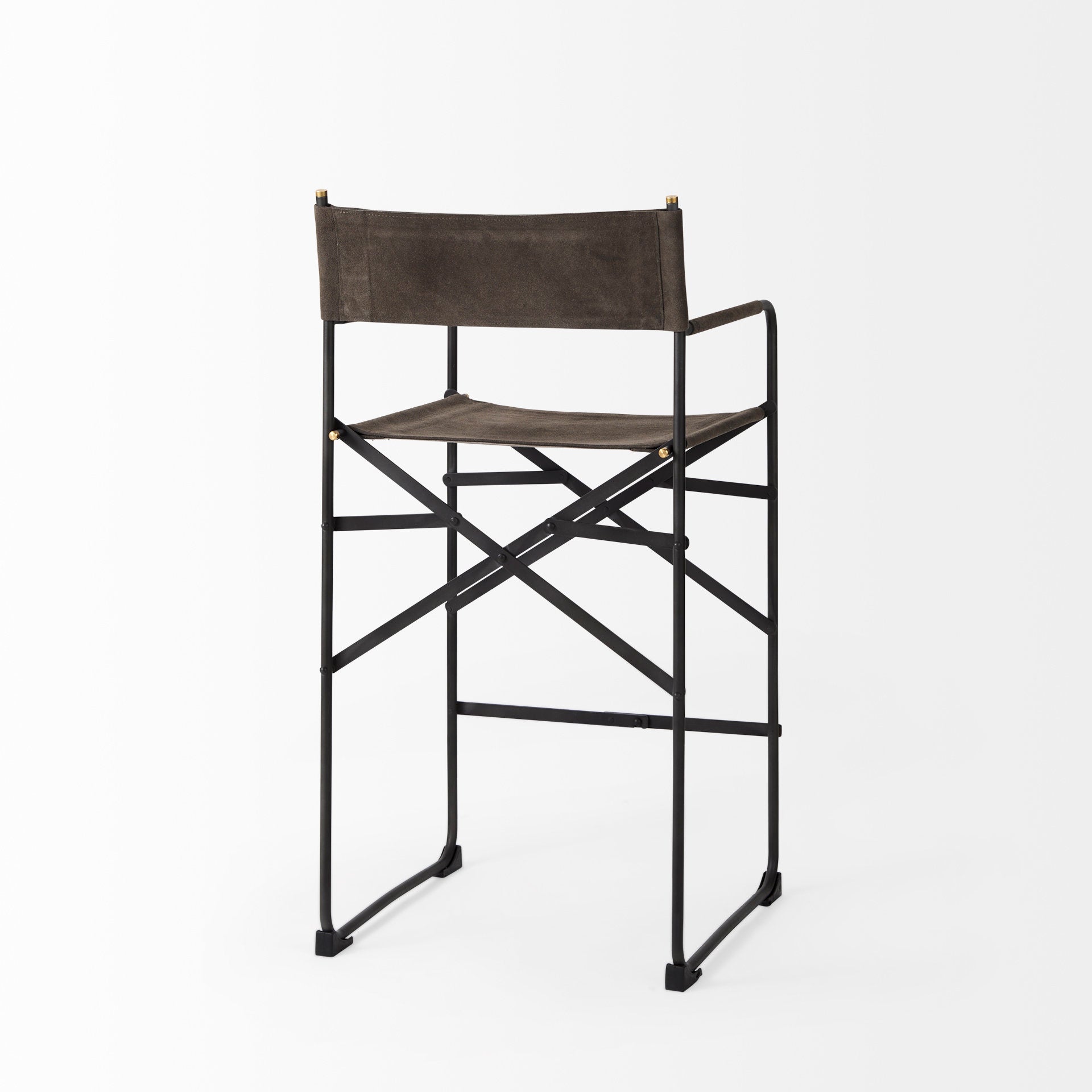 Direttore Metal Frame Counter Stool