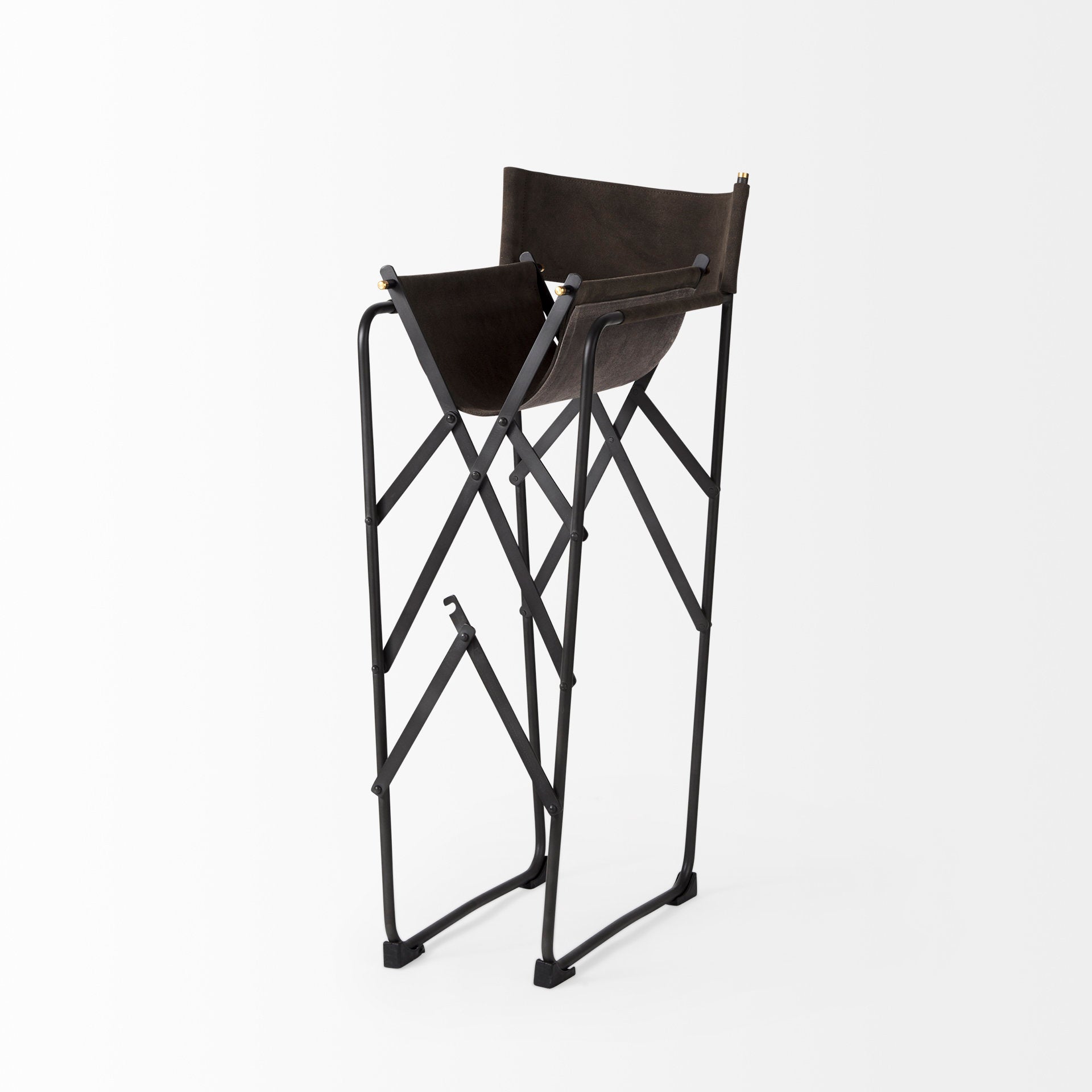 Direttore Metal Frame Counter Stool