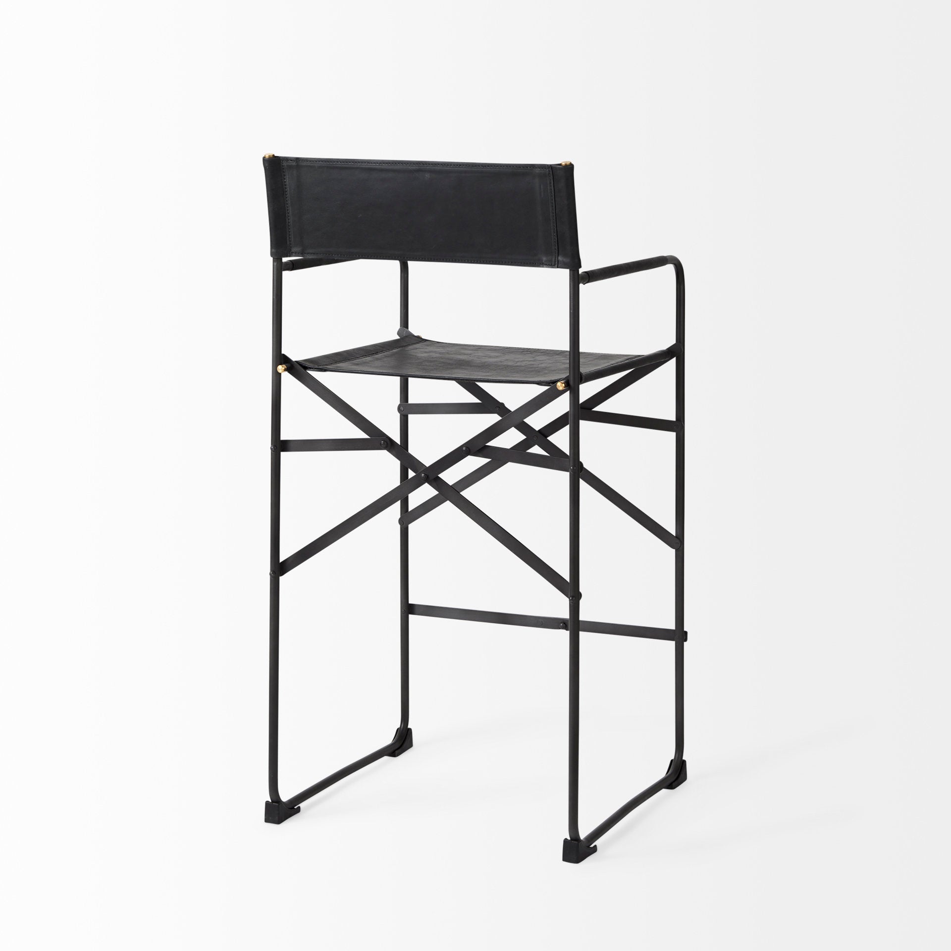 Direttore Metal Frame Counter Stool