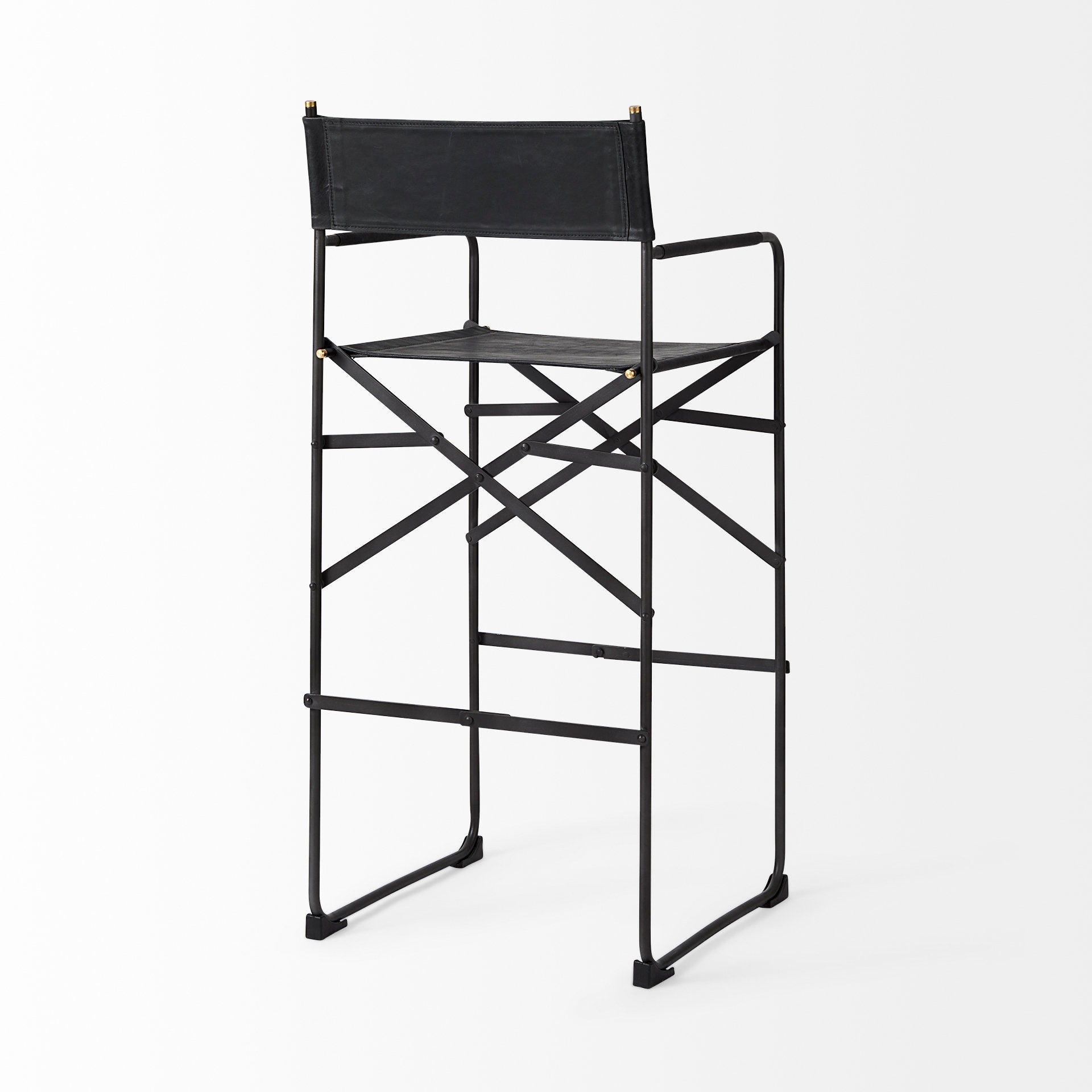 Direttore Metal Frame Bar Stool