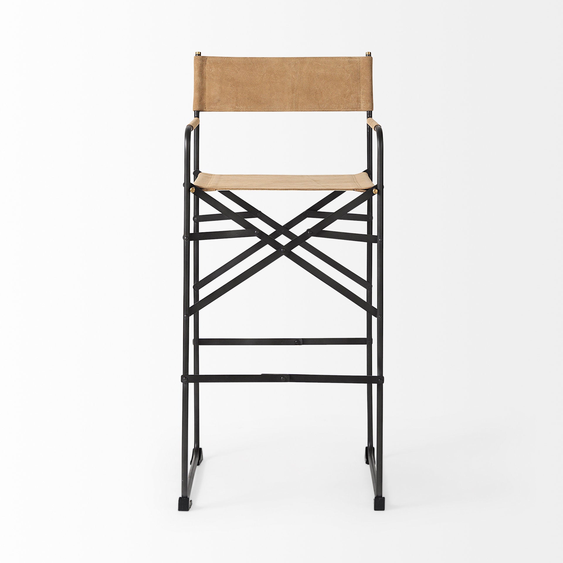 Direttore Metal Frame Bar Stool