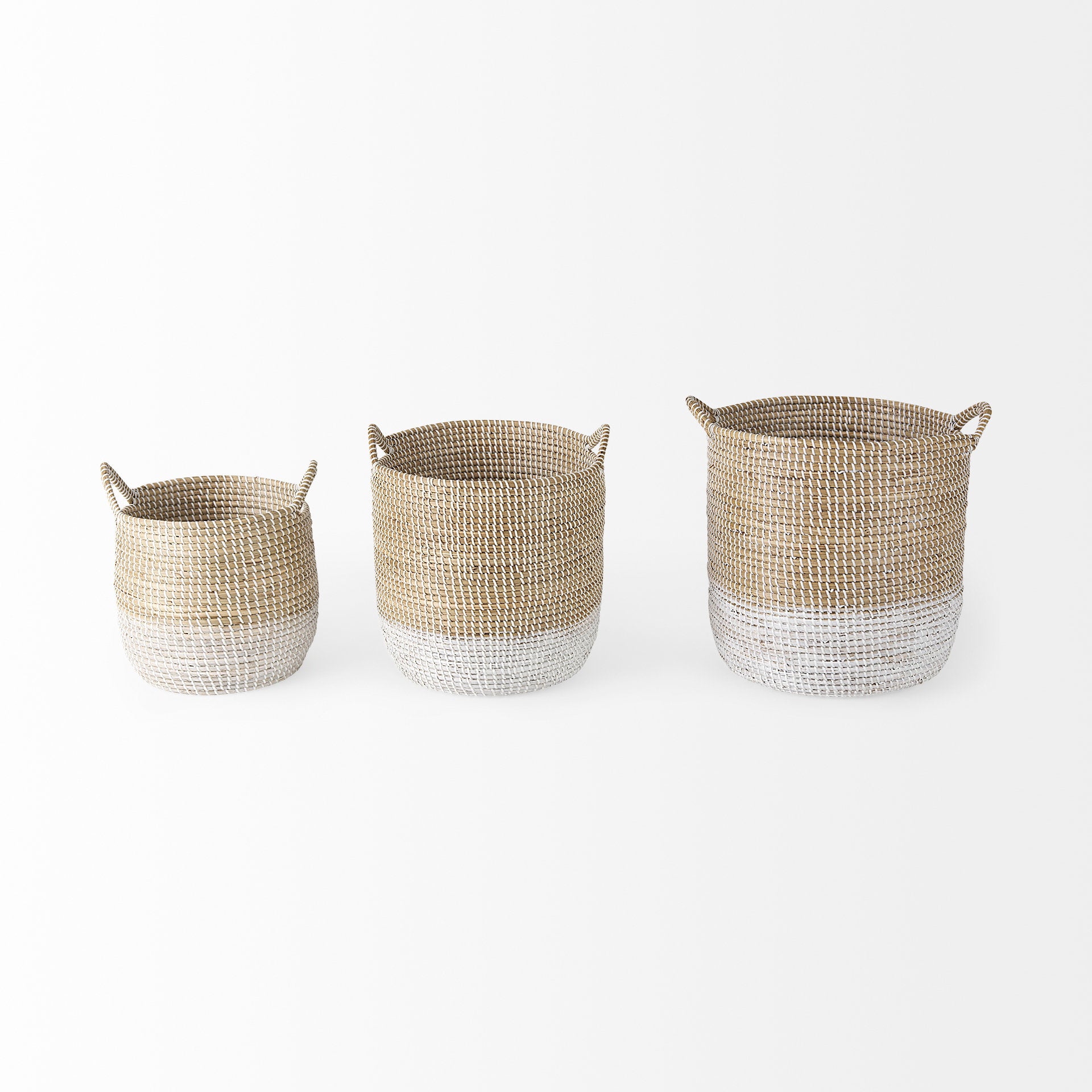 Maddie Light Brown with White Dipped Seagrass Round Basket - Set of 3 Baskets Mercana , Black Friday Sale Mercana Furniture Sale, Old Bones Co, Mid Century Furniture Sale, Four Hands Furniture, Black Friday Sale Maddie Light Brown with White Dipped Seagrass Round Basket - Set of 3,Gus Sale, Perigold Maddie Light Brown with White Dipped Seagrass Round Basket - Set of 3 Baskets Black Friday Sale , Perigold Sale Maddie Light Brown with White Dipped Seagrass Round Basket - Set of 3,Maddie Light Brown with White