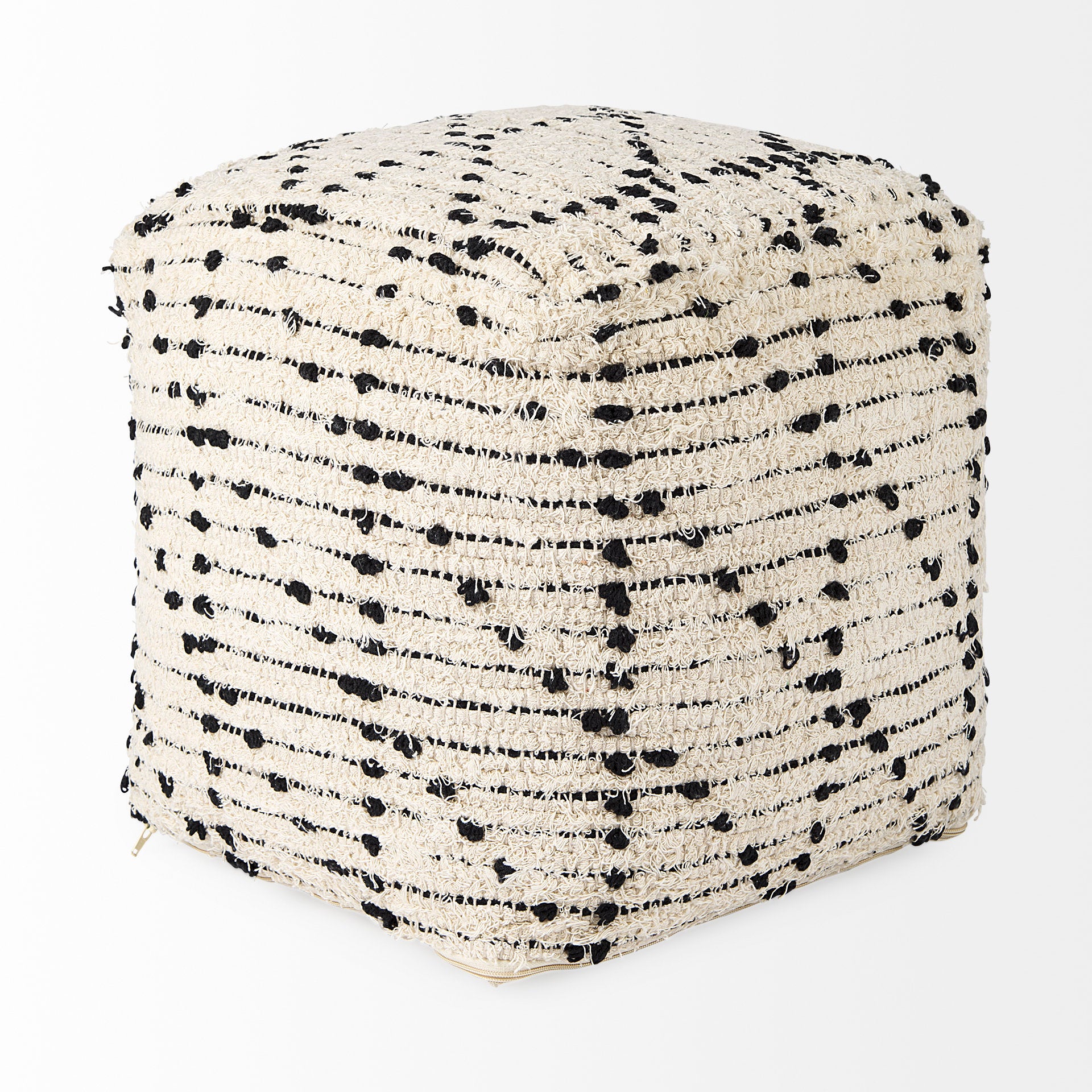 Aarohi Cream with Black Cotton Patterned Pouf Poufs Mercana , Black Friday Sale Mercana Furniture Sale, Old Bones Co, Mid Century Furniture Sale, Four Hands Furniture, Black Friday Sale Aarohi Cream with Black Cotton Patterned Pouf,Gus Sale, Perigold Aarohi Cream with Black Cotton Patterned Pouf Poufs Black Friday Sale , Perigold Sale Aarohi Cream with Black Cotton Patterned Pouf,Aarohi Cream with Black Cotton Patterned Pouf Lulu and Georgia, Burke Decor Sale Aarohi Cream with Black Cotton Patterned Pouf, w