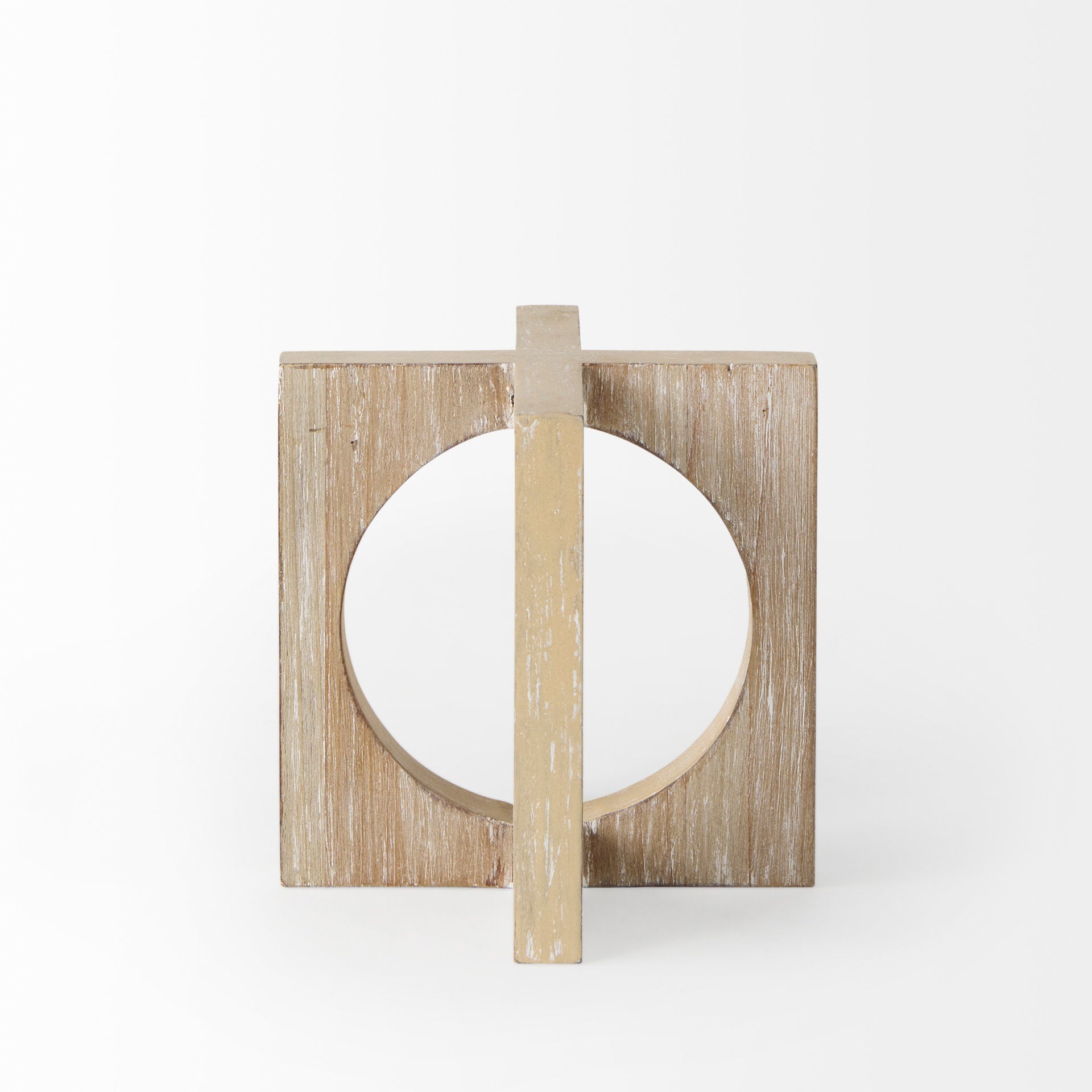 Cambie Light Brown Wood Small Decorative Object