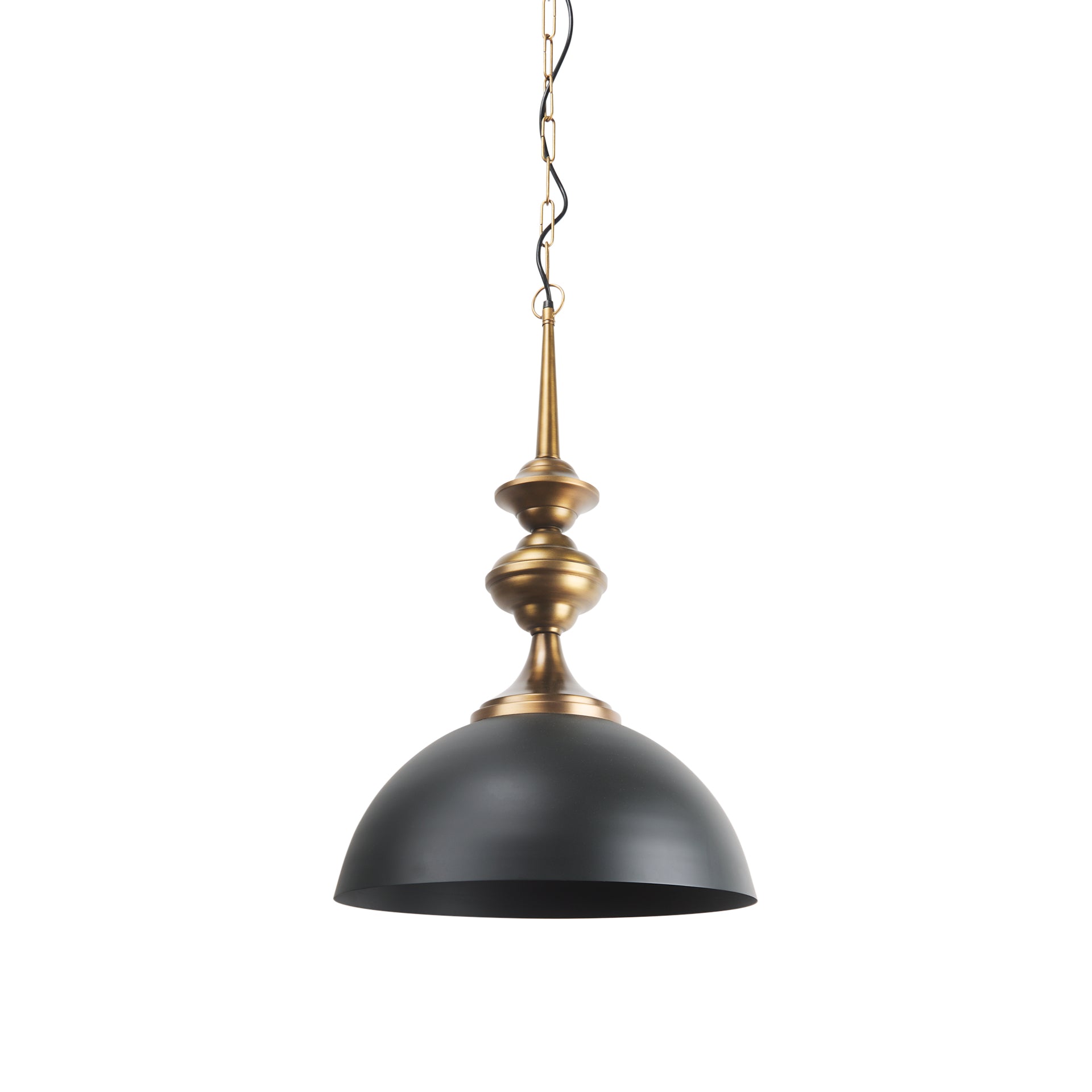 Willson Black Iron with Antique Brass Dome Pendant Light Pendants Mercana , Black Friday Sale Mercana Furniture Sale, Old Bones Co, Mid Century Furniture Sale, Four Hands Furniture, Black Friday Sale Willson Black Iron with Antique Brass Dome Pendant Light,Gus Sale, Perigold Willson Black Iron with Antique Brass Dome Pendant Light Pendants Black Friday Sale , Perigold Sale Willson Black Iron with Antique Brass Dome Pendant Light,Willson Black Iron with Antique Brass Dome Pendant Light Lulu and Georgia, Burk