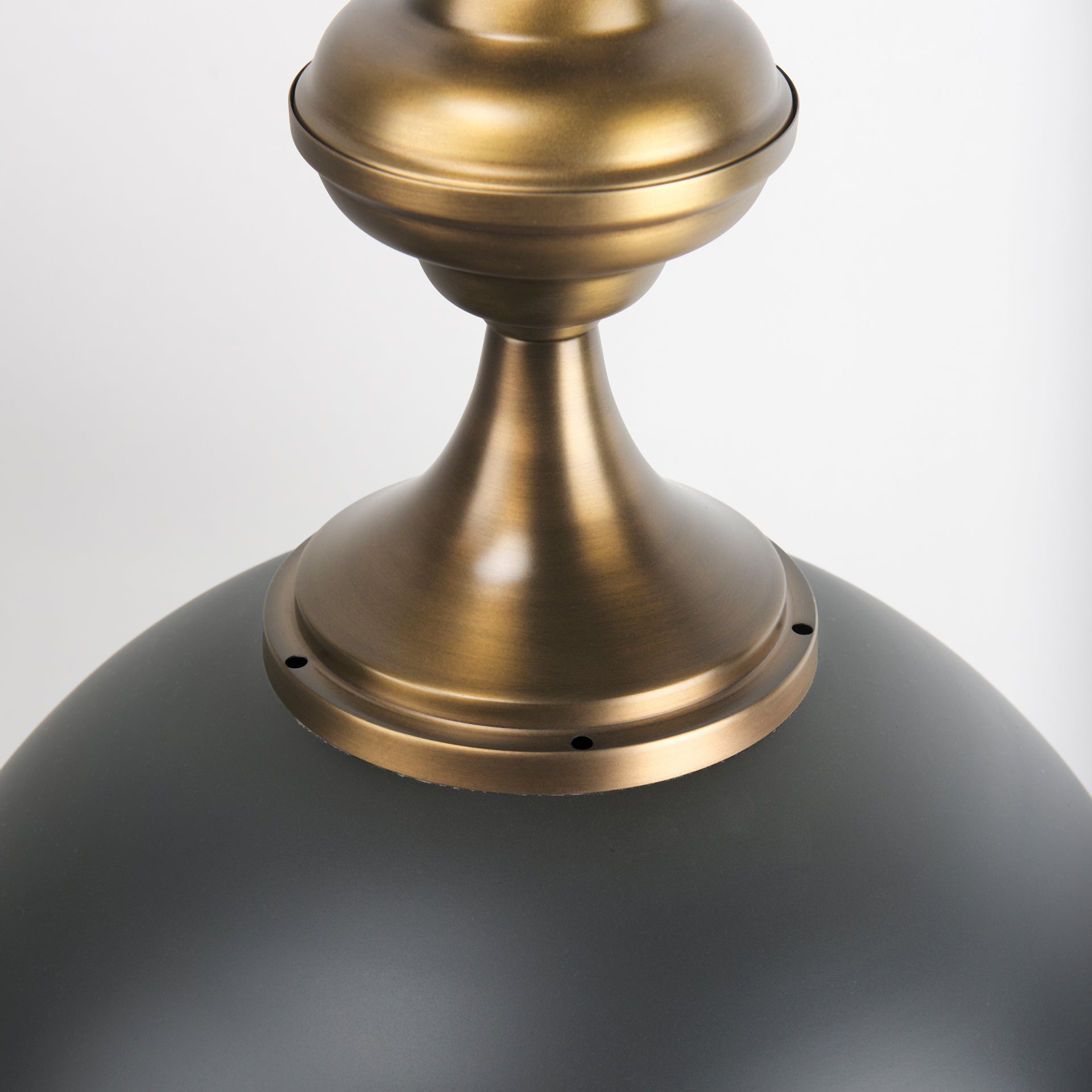 Willson Black Iron with Antique Brass Dome Pendant Light Pendants Mercana , Black Friday Sale Mercana Furniture Sale, Old Bones Co, Mid Century Furniture Sale, Four Hands Furniture, Black Friday Sale Willson Black Iron with Antique Brass Dome Pendant Light,Gus Sale, Perigold Willson Black Iron with Antique Brass Dome Pendant Light Pendants Black Friday Sale , Perigold Sale Willson Black Iron with Antique Brass Dome Pendant Light,Willson Black Iron with Antique Brass Dome Pendant Light Lulu and Georgia, Burk