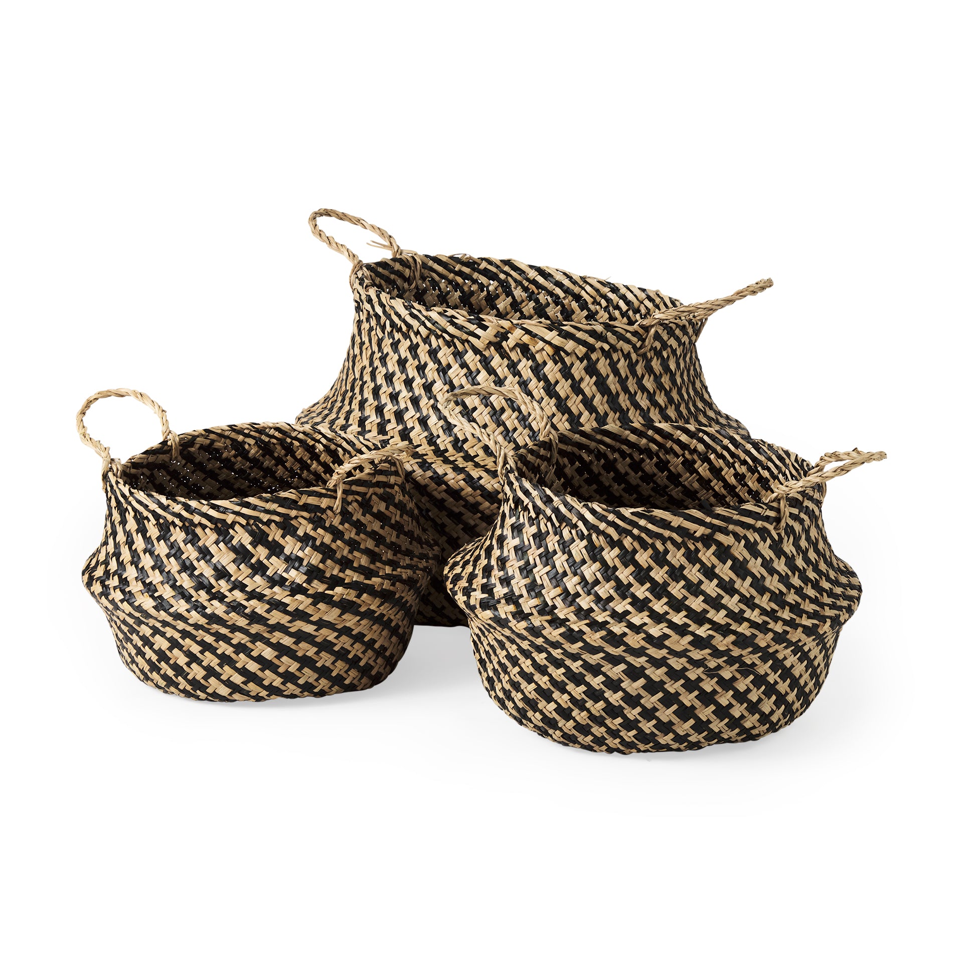 Gaia Light and Dark Brown Cross Patterend Belly Seagrass Basket - Set of 3 Baskets Mercana , Black Friday Sale Mercana Furniture Sale, Old Bones Co, Mid Century Furniture Sale, Four Hands Furniture, Black Friday Sale Gaia Light and Dark Brown Cross Patterend Belly Seagrass Basket - Set of 3,Gus Sale, Perigold Gaia Light and Dark Brown Cross Patterend Belly Seagrass Basket - Set of 3 Baskets Black Friday Sale , Perigold Sale Gaia Light and Dark Brown Cross Patterend Belly Seagrass Basket - Set of 3,Gaia Ligh