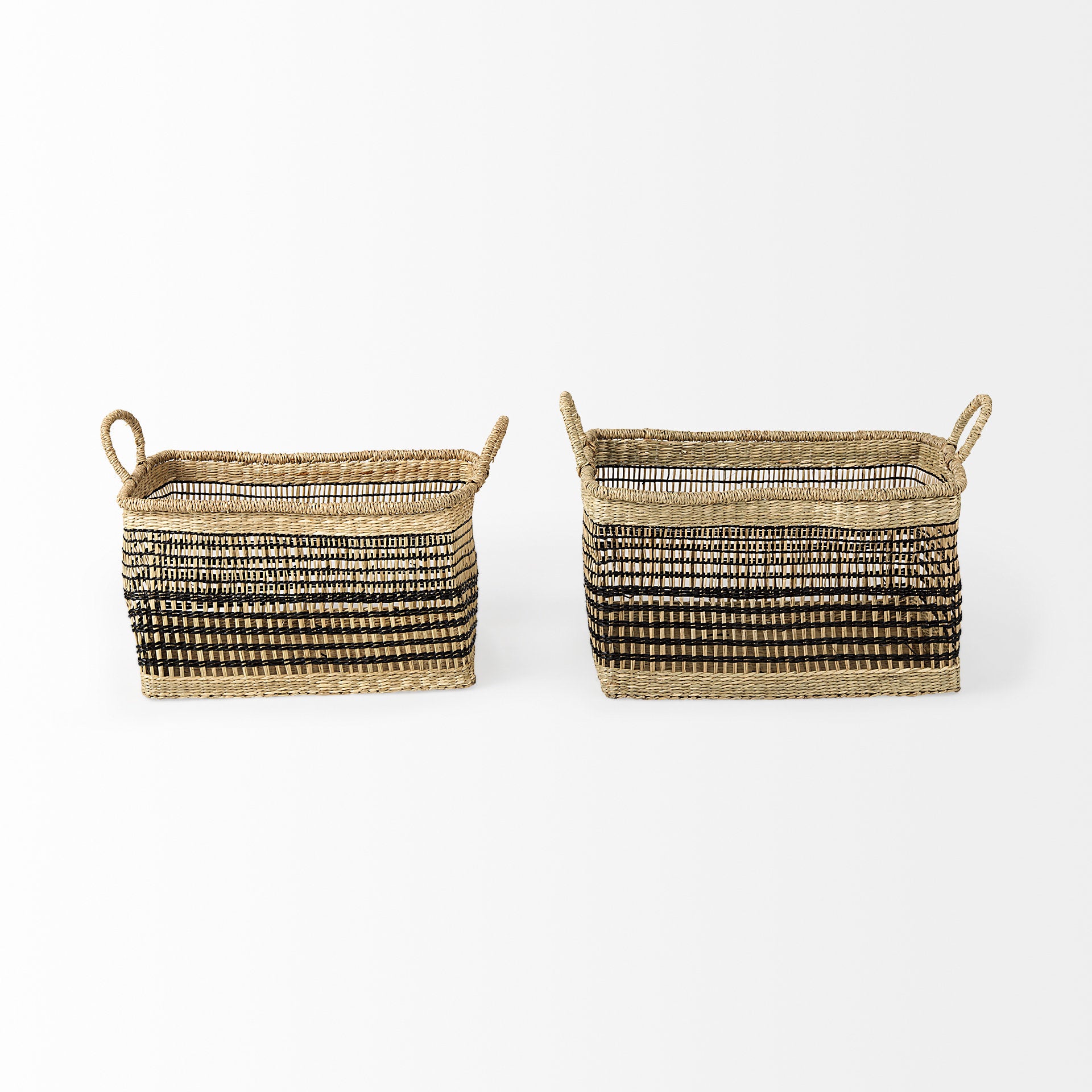 Nia Seagrass Rectangular Basket with Handles - Set of 2 Baskets Mercana , Black Friday Sale Mercana Furniture Sale, Old Bones Co, Mid Century Furniture Sale, Four Hands Furniture, Black Friday Sale Nia Seagrass Rectangular Basket with Handles - Set of 2,Gus Sale, Perigold Nia Seagrass Rectangular Basket with Handles - Set of 2 Baskets Black Friday Sale , Perigold Sale Nia Seagrass Rectangular Basket with Handles - Set of 2,Nia Seagrass Rectangular Basket with Handles - Set of 2 Lulu and Georgia, Burke Decor