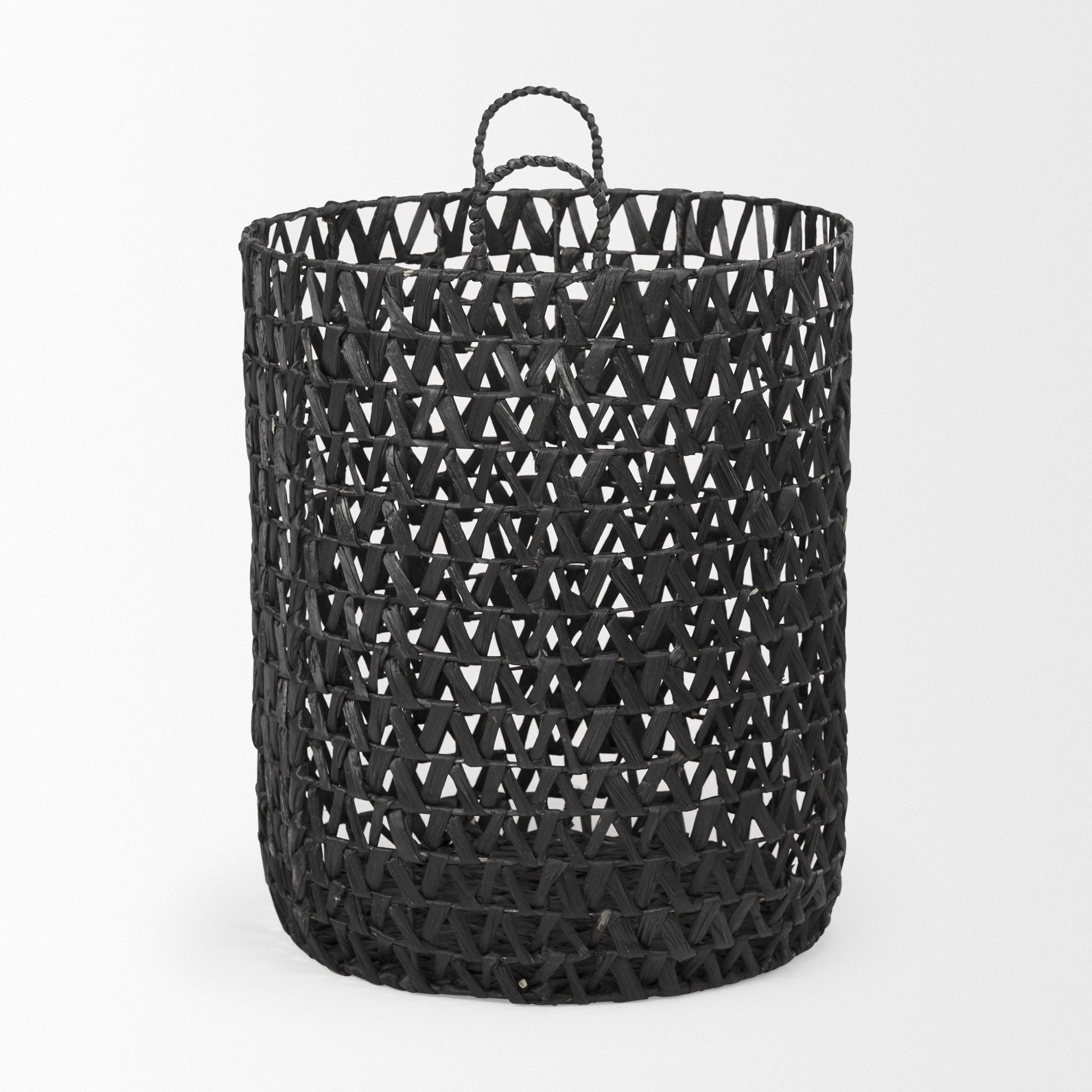 Lola Black Water Hyacinth Zig Zag Weave Round Basket with Handles - Set of 3 Baskets Mercana , Black Friday Sale Mercana Furniture Sale, Old Bones Co, Mid Century Furniture Sale, Four Hands Furniture, Black Friday Sale Lola Black Water Hyacinth Zig Zag Weave Round Basket with Handles - Set of 3,Gus Sale, Perigold Lola Black Water Hyacinth Zig Zag Weave Round Basket with Handles - Set of 3 Baskets Black Friday Sale , Perigold Sale Lola Black Water Hyacinth Zig Zag Weave Round Basket with Handles - Set of 3,L