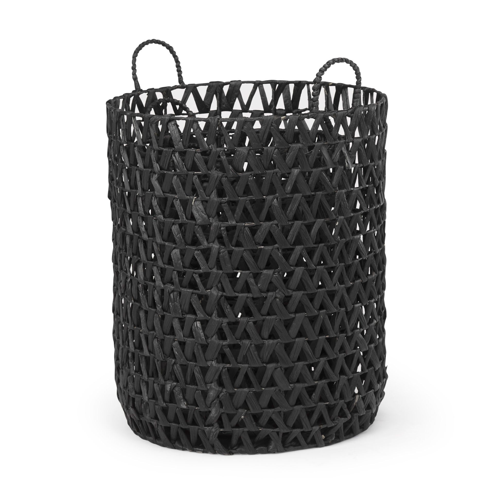 Lola Black Water Hyacinth Zig Zag Weave Round Basket with Handles - Set of 3 Baskets Mercana , Black Friday Sale Mercana Furniture Sale, Old Bones Co, Mid Century Furniture Sale, Four Hands Furniture, Black Friday Sale Lola Black Water Hyacinth Zig Zag Weave Round Basket with Handles - Set of 3,Gus Sale, Perigold Lola Black Water Hyacinth Zig Zag Weave Round Basket with Handles - Set of 3 Baskets Black Friday Sale , Perigold Sale Lola Black Water Hyacinth Zig Zag Weave Round Basket with Handles - Set of 3,L