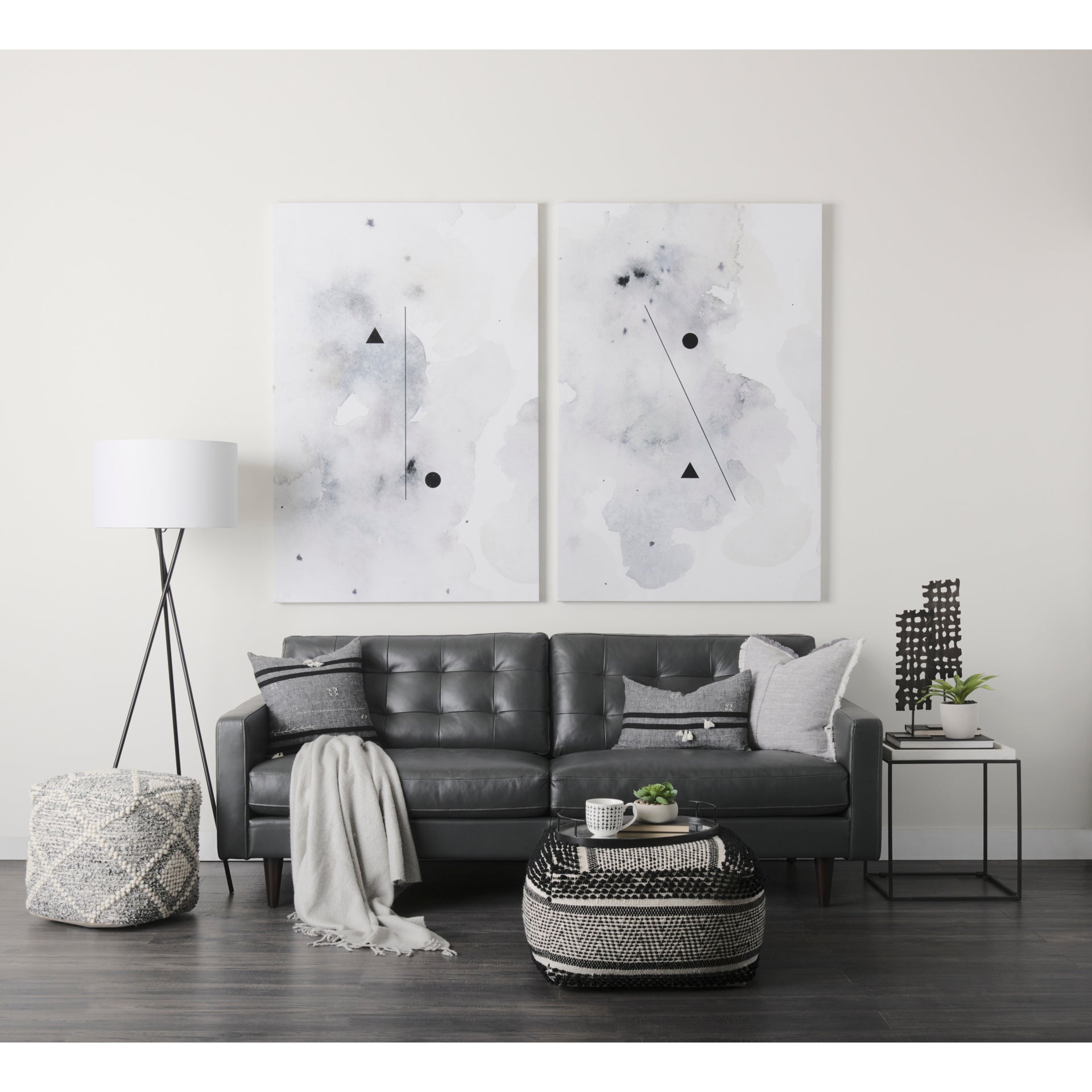 Ekiya Black with White Yarn and Wool Patterned Pouf Poufs Mercana , Black Friday Sale Mercana Furniture Sale, Old Bones Co, Mid Century Furniture Sale, Four Hands Furniture, Black Friday Sale Ekiya Black with White Yarn and Wool Patterned Pouf,Gus Sale, Perigold Ekiya Black with White Yarn and Wool Patterned Pouf Poufs Black Friday Sale , Perigold Sale Ekiya Black with White Yarn and Wool Patterned Pouf,Ekiya Black with White Yarn and Wool Patterned Pouf Lulu and Georgia, Burke Decor Sale Ekiya Black with W