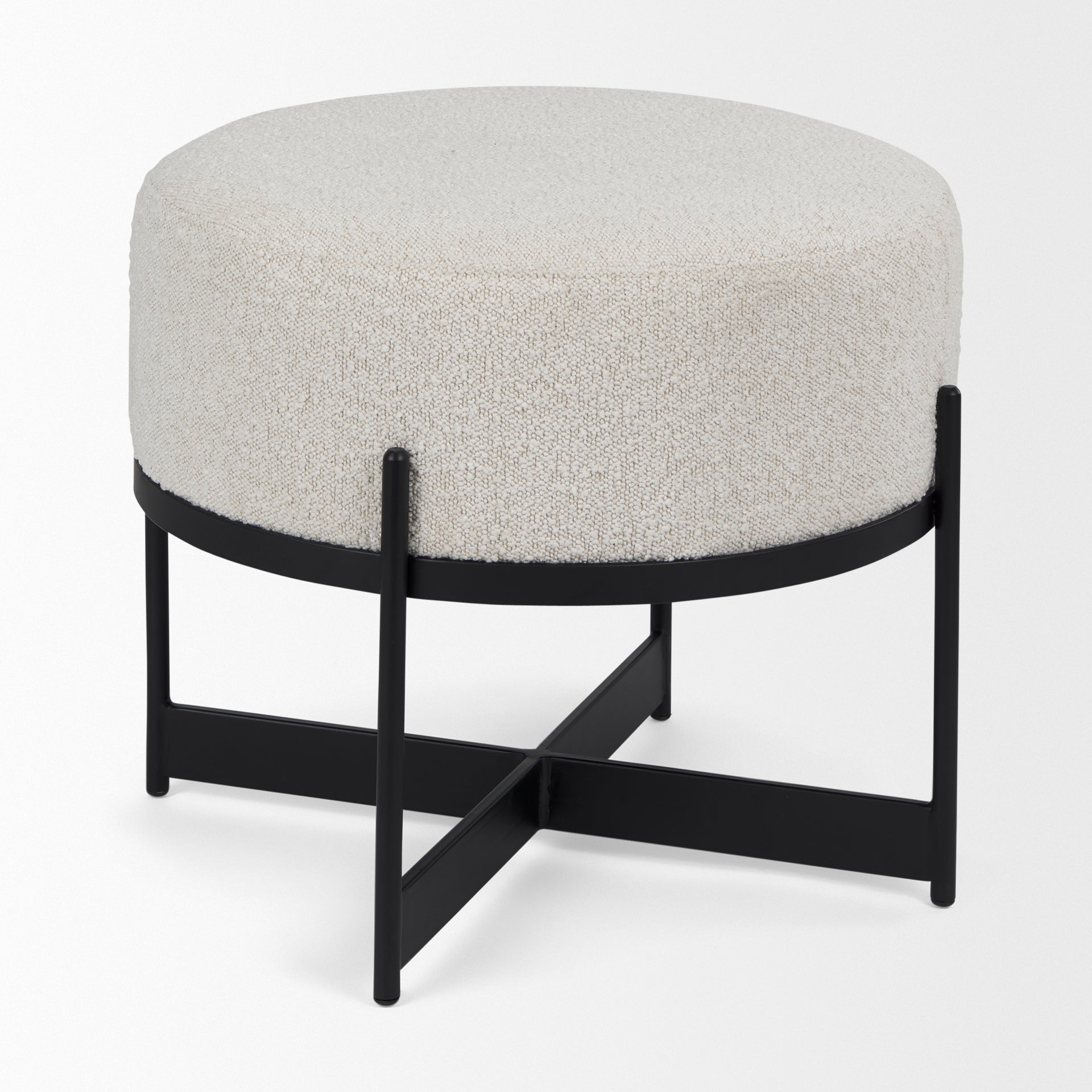 Amelia Cream Boucle with Black Metal Upholstered Pouf Poufs Mercana , Black Friday Sale Mercana Furniture Sale, Old Bones Co, Mid Century Furniture Sale, Four Hands Furniture, Black Friday Sale Amelia Cream Boucle with Black Metal Upholstered Pouf,Gus Sale, Perigold Amelia Cream Boucle with Black Metal Upholstered Pouf Poufs Black Friday Sale , Perigold Sale Amelia Cream Boucle with Black Metal Upholstered Pouf,Amelia Cream Boucle with Black Metal Upholstered Pouf Lulu and Georgia, Burke Decor Sale Amelia C