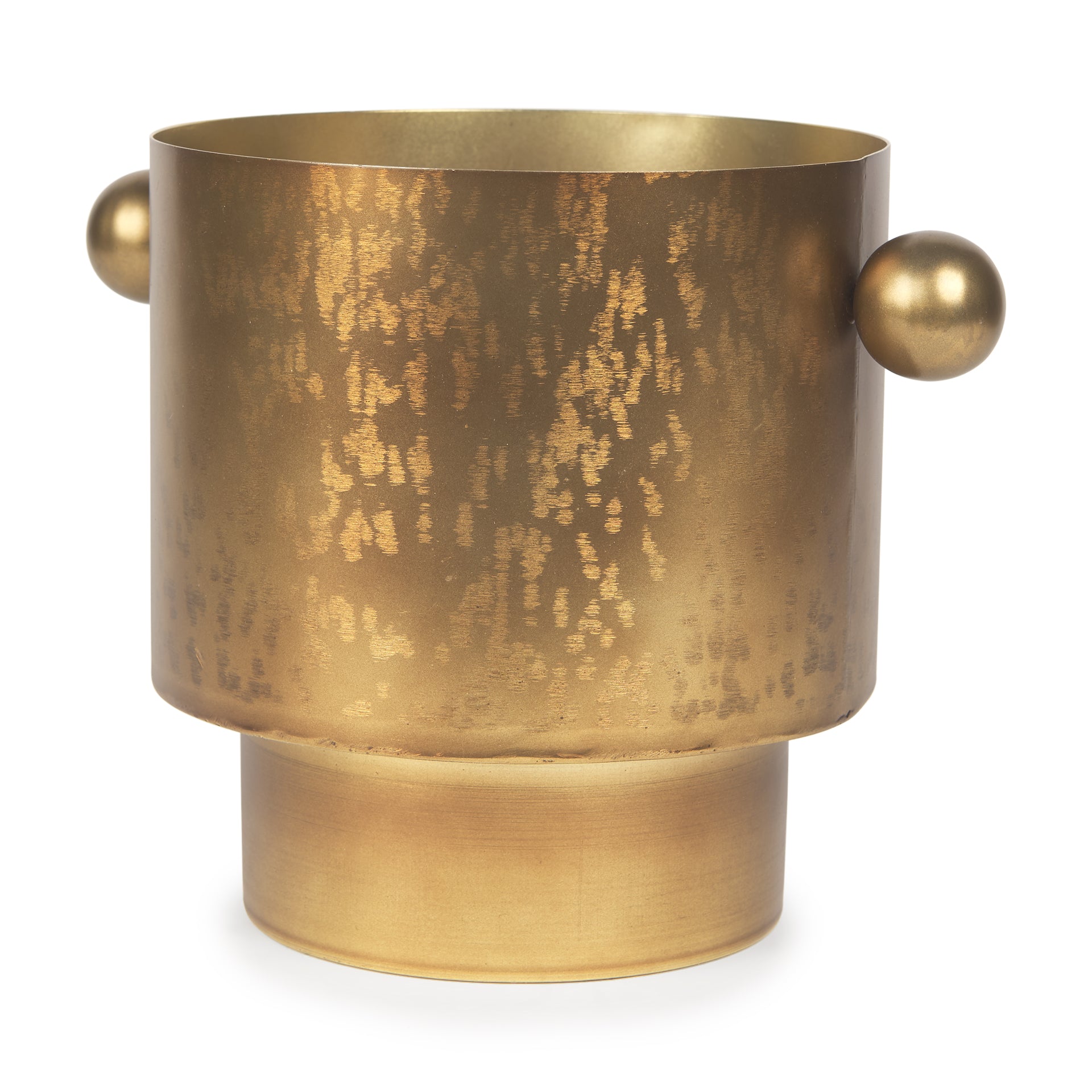 Juno Gold Iron Vase
