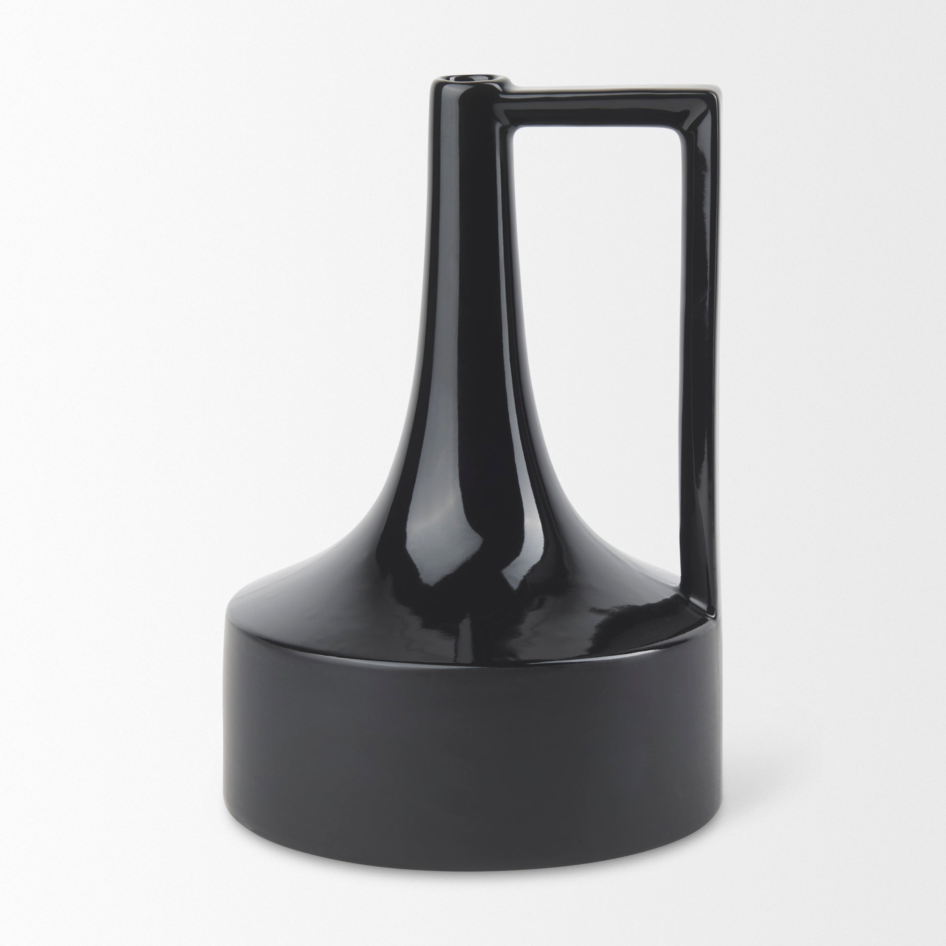 Burton Glossy and Matte Black Ceramic Jug Vase Vases Mercana , Black Friday Sale Mercana Furniture Sale, Old Bones Co, Mid Century Furniture Sale, Four Hands Furniture, Black Friday Sale Burton Glossy and Matte Black Ceramic Jug Vase,Gus Sale, Perigold Burton Glossy and Matte Black Ceramic Jug Vase Vases Black Friday Sale , Perigold Sale Burton Glossy and Matte Black Ceramic Jug Vase,Burton Glossy and Matte Black Ceramic Jug Vase Lulu and Georgia, Burke Decor Sale Burton Glossy and Matte Black Ceramic Jug V