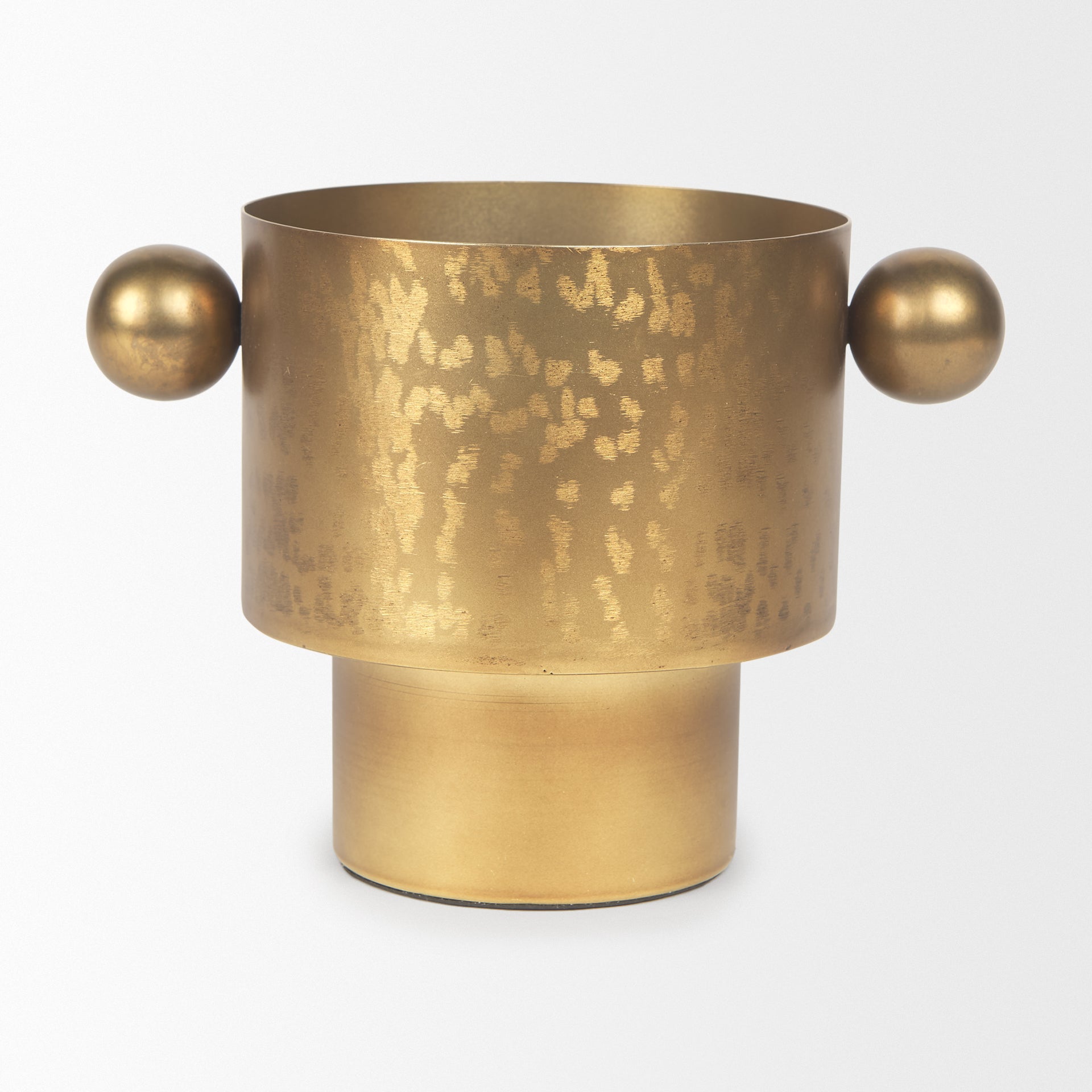 Juno Gold Iron Vase