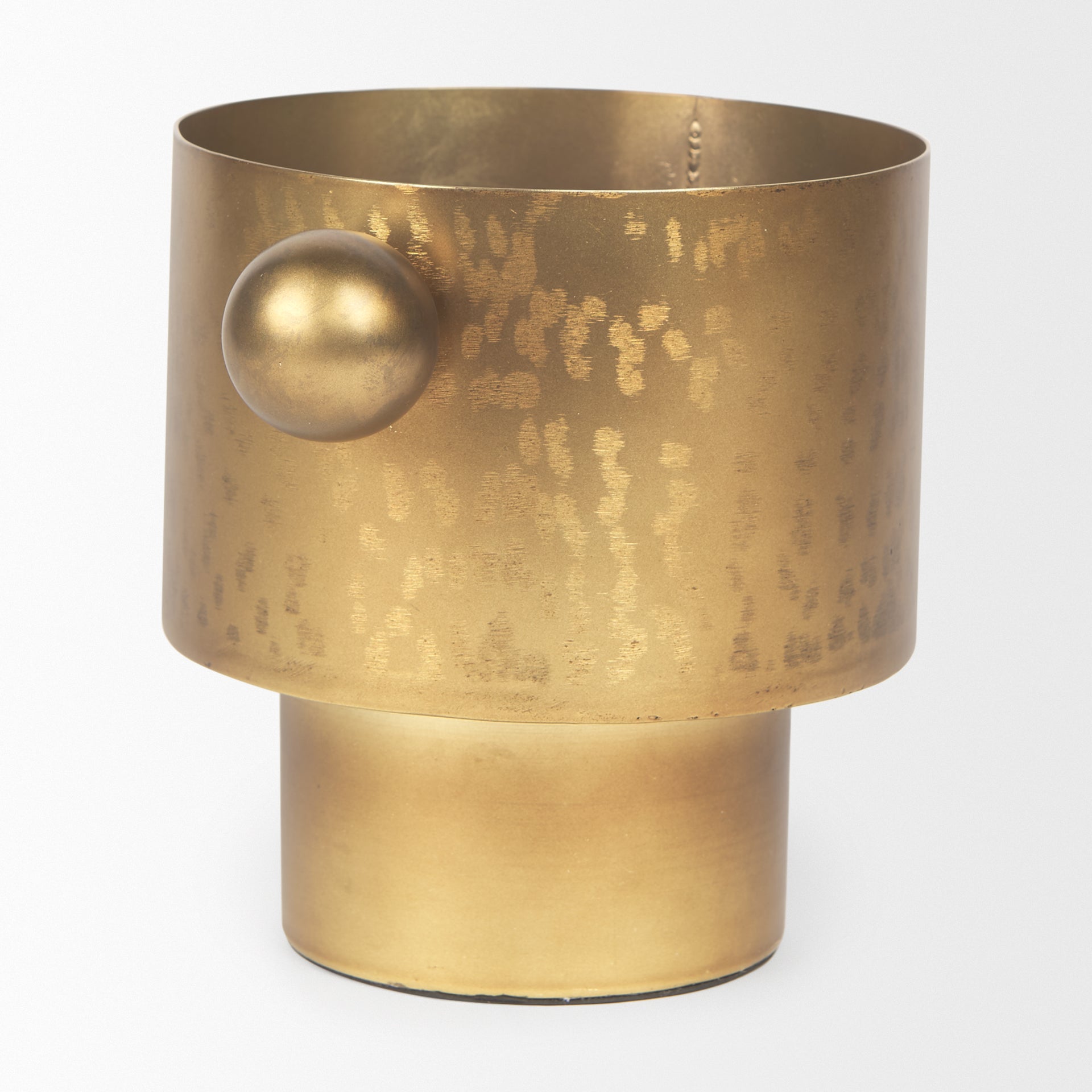 Juno Gold Iron Vase